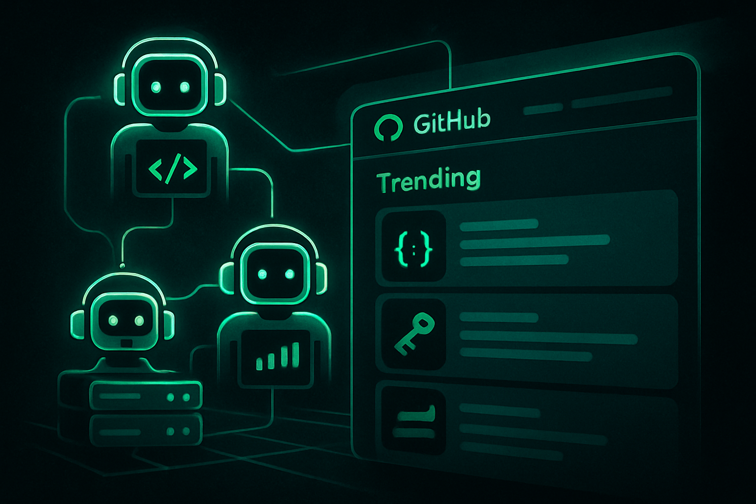 GitHub : les agents IA dominent les dépôts tendance en juillet 2026