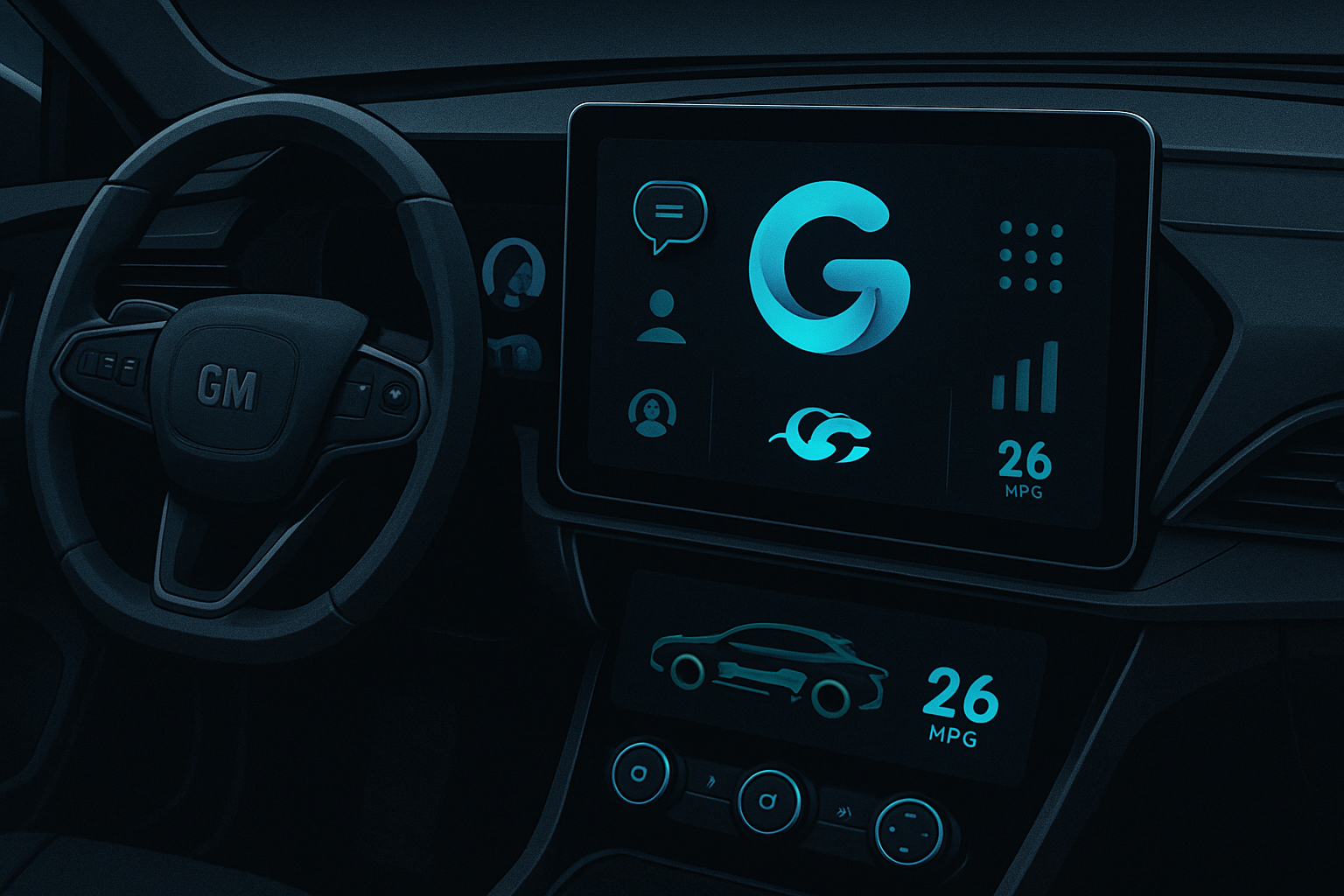 Brief IA : GM et Google s'allient : Gemini révolutionne l'expérience de conduite