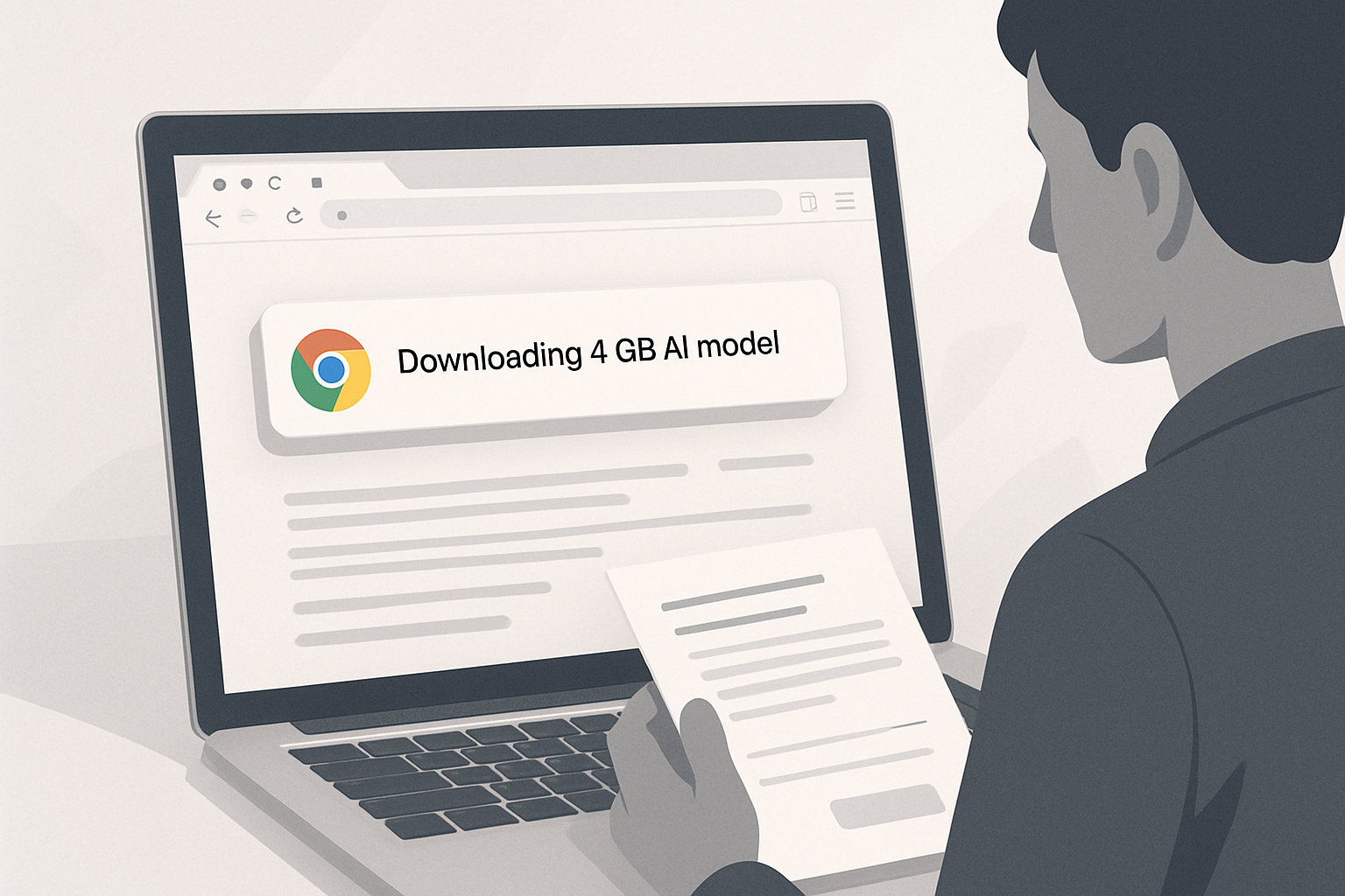 Google Chrome : le modèle IA de 4 Go enfin expliqué