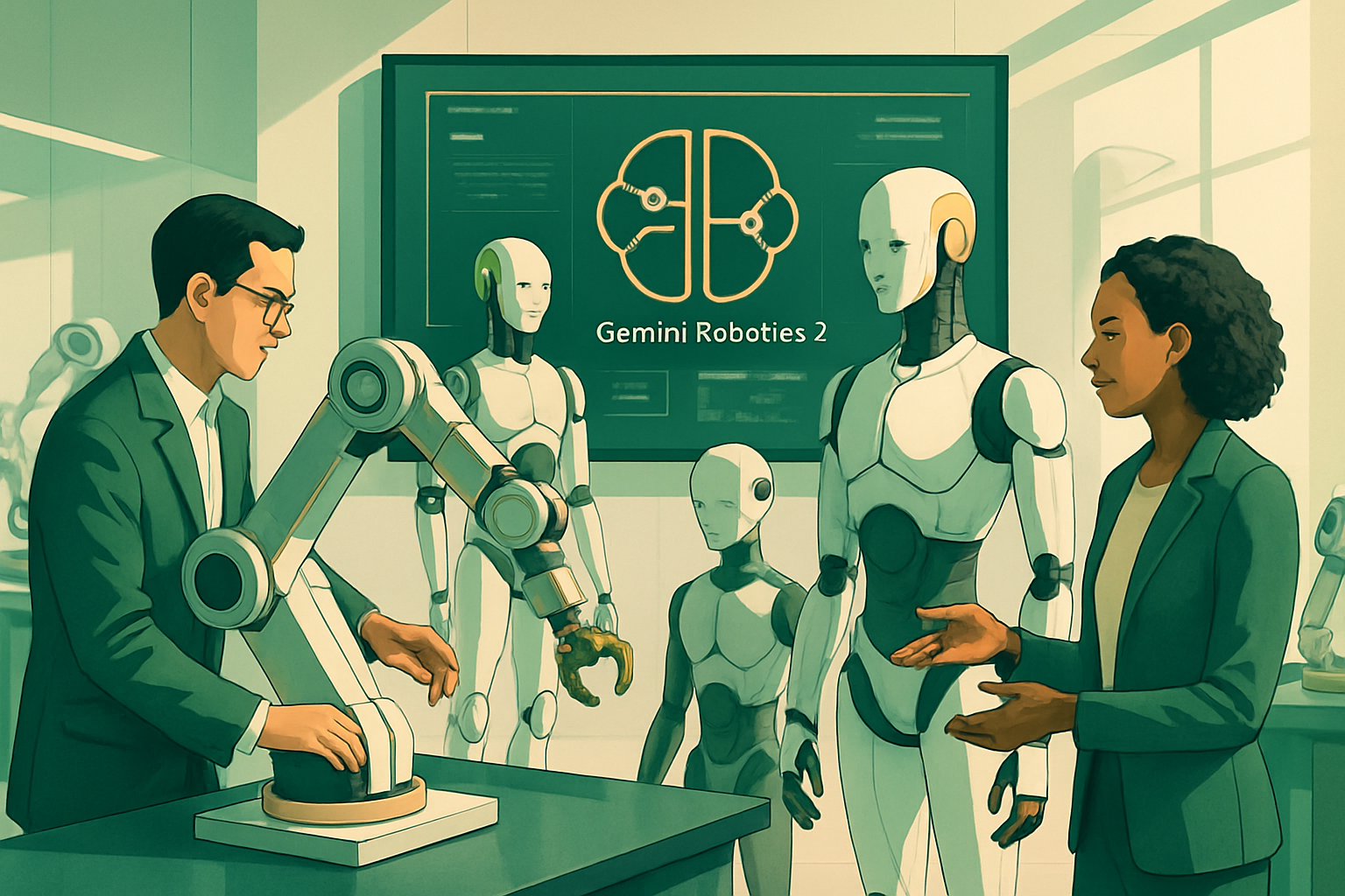 Google Deepmind : Gemini Robotics 2 transforme la robotique