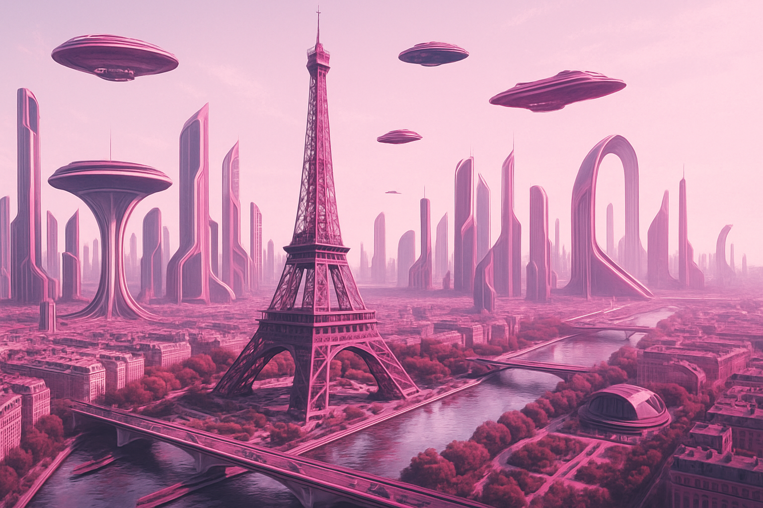 Google Earth et Nano Banana : l'IA redessine Paris dans 500 ans