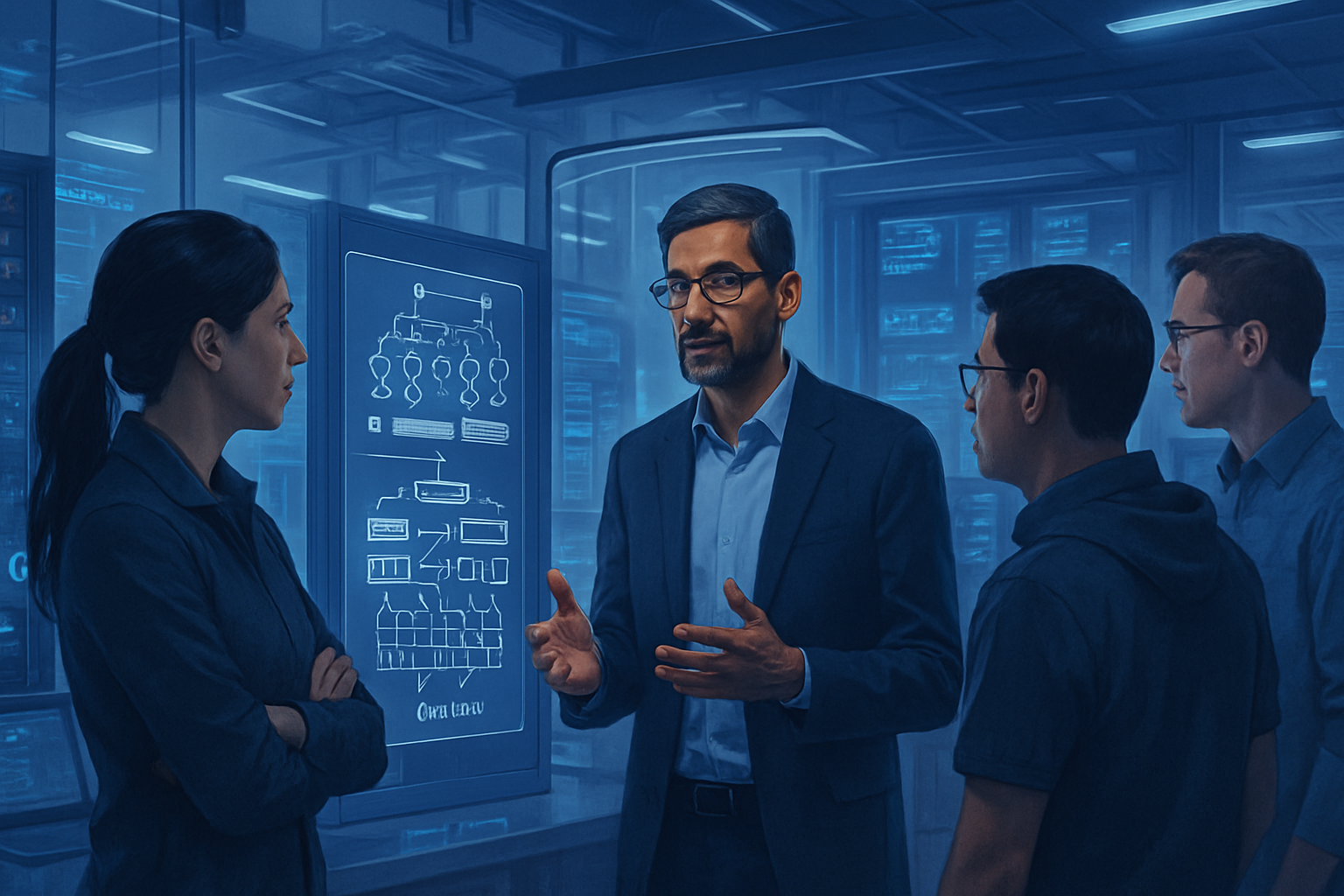 Google et Pichai misent sur des modèles géants pour propulser Gemini
