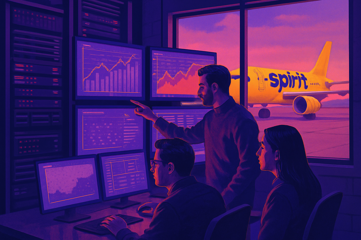 Brief IA : Google exploite les données de Spirit Airlines pour entraîner son IA
