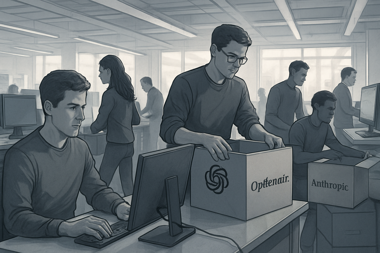 Google face à une fuite de talents IA vers OpenAI et Anthropic