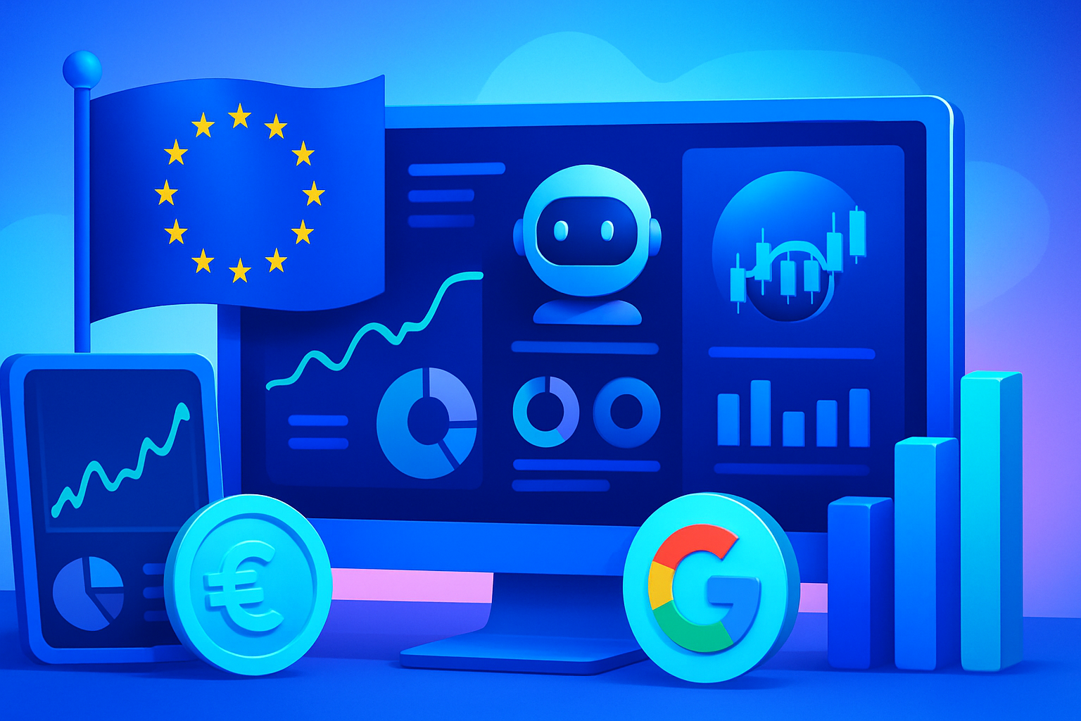 Brief IA : Google Finance IA arrive en Europe avec des outils avancés