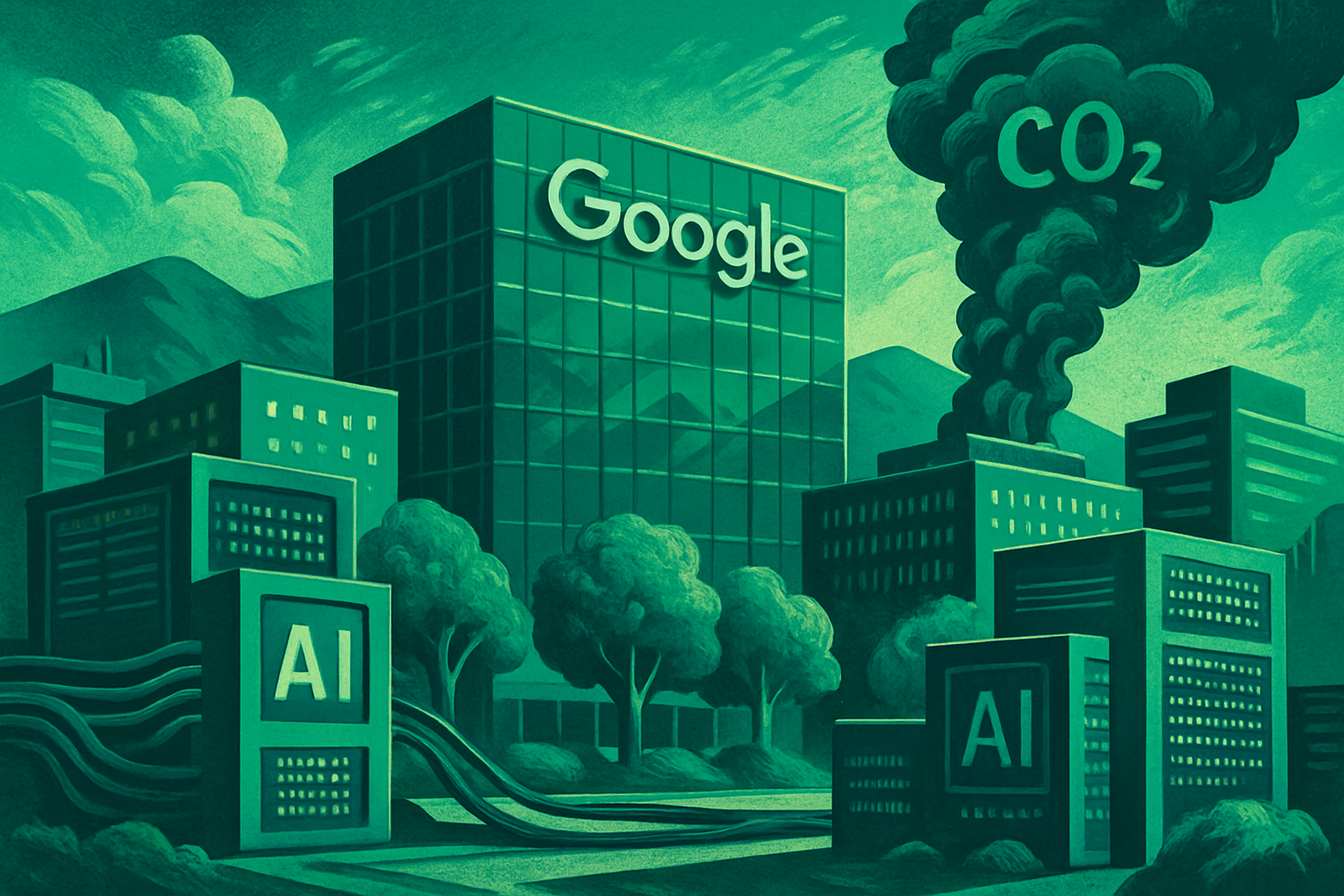Google : l'IA augmente ses émissions de 37 % en 2026