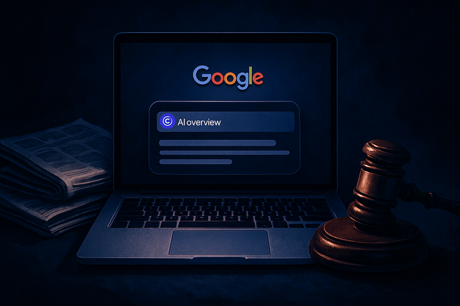 Google : l'IA menace le trafic des médias français