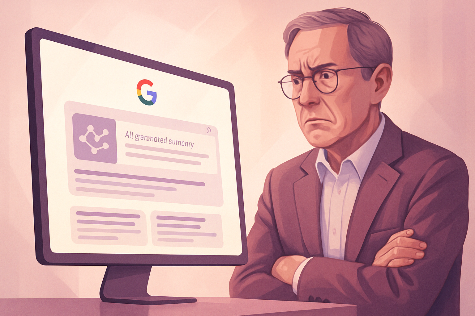 Google lance ses résumés IA en France, médias inquiets