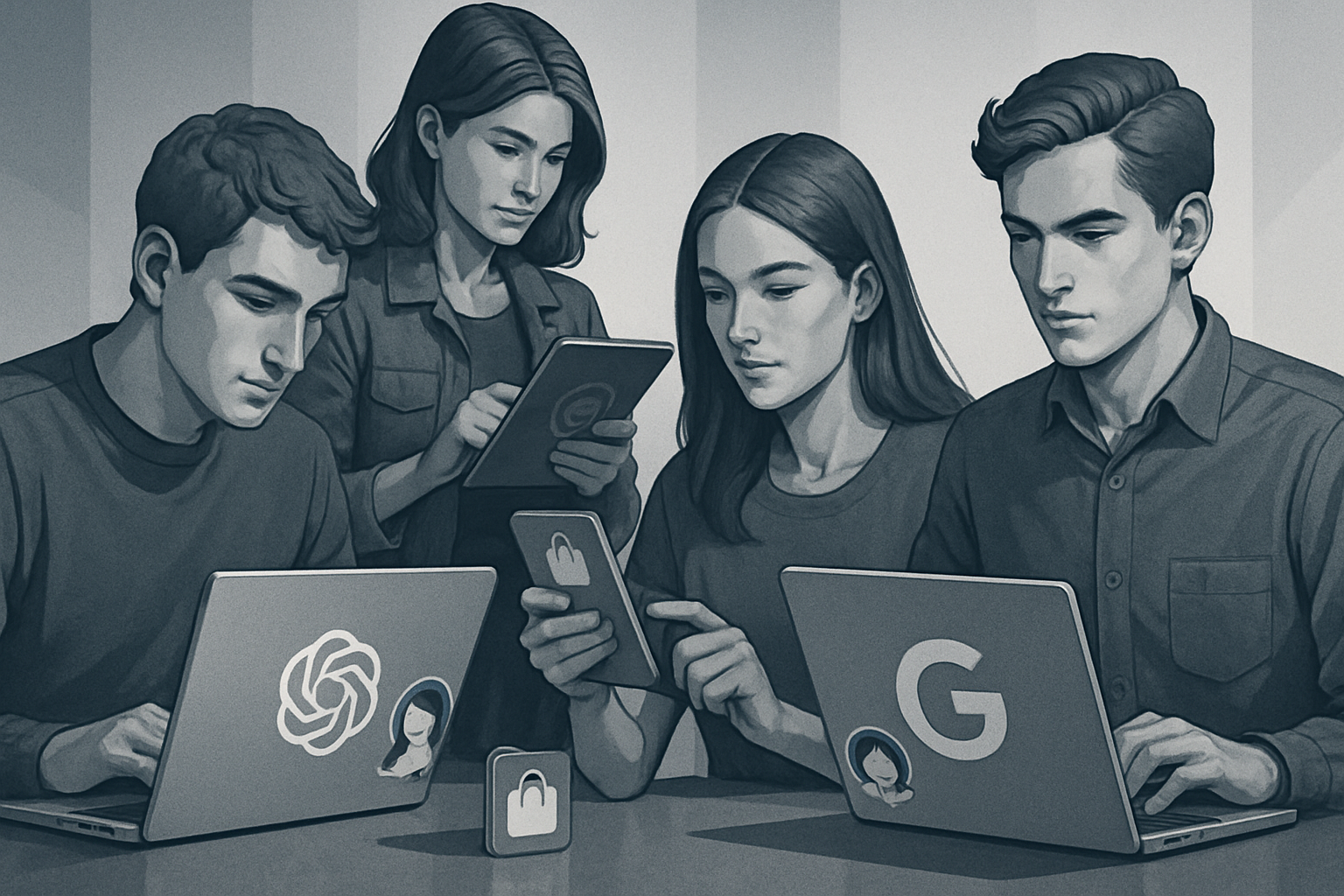 Google menacé : l'IA gagne la confiance d'un tiers des Français