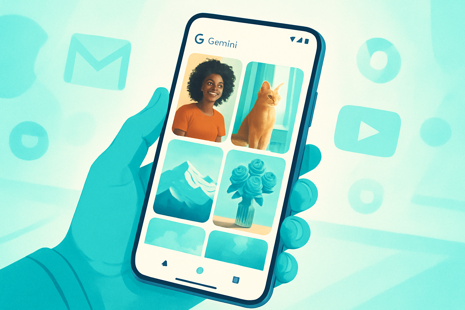 Google offre la génération d'images IA Gemini aux États-Unis