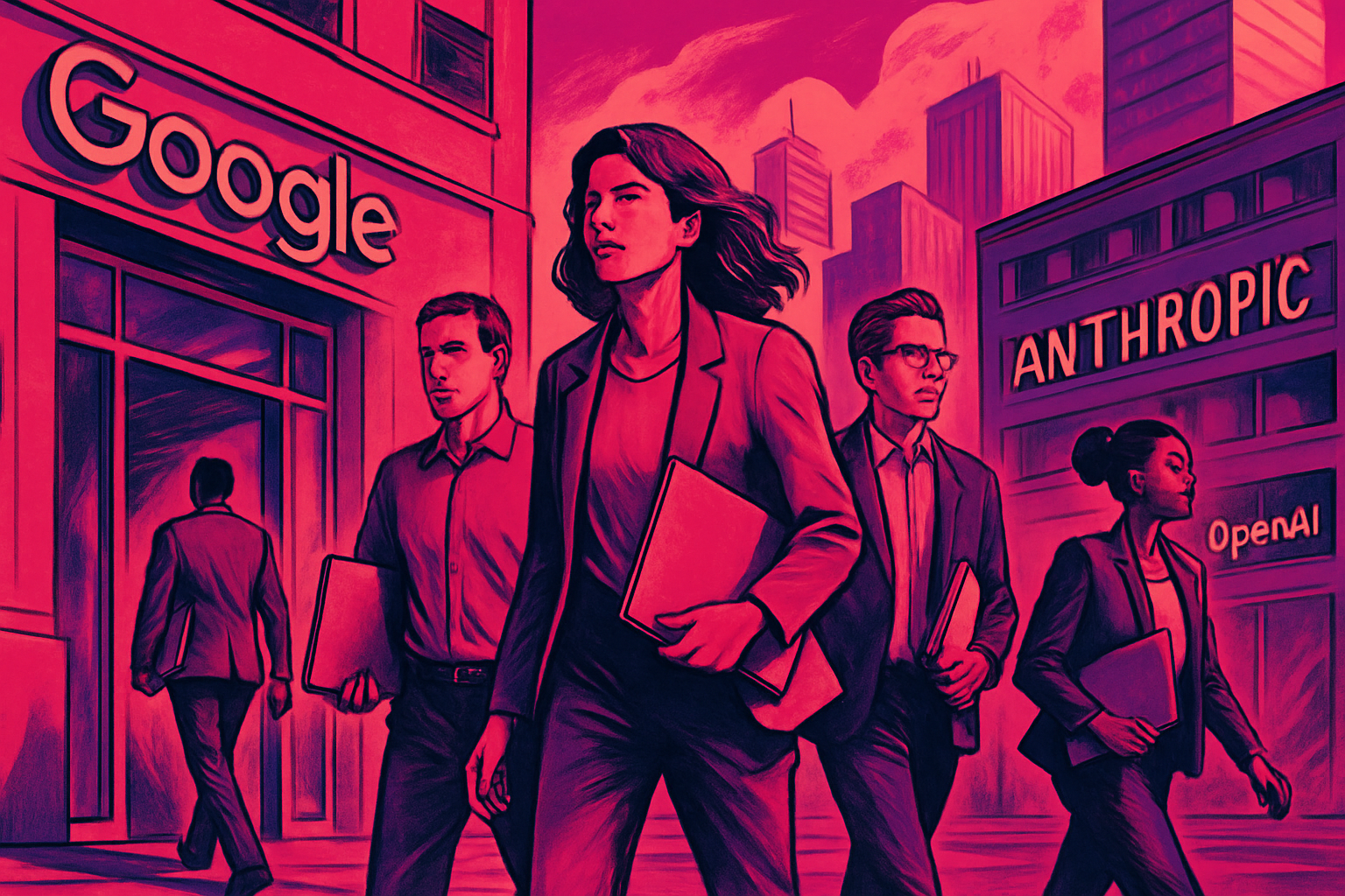 Google perd ses experts IA au profit d'Anthropic et OpenAI