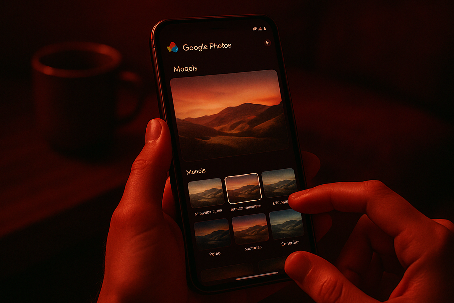 Google Photos : Moods, le filtre IA qui transforme vos clichés