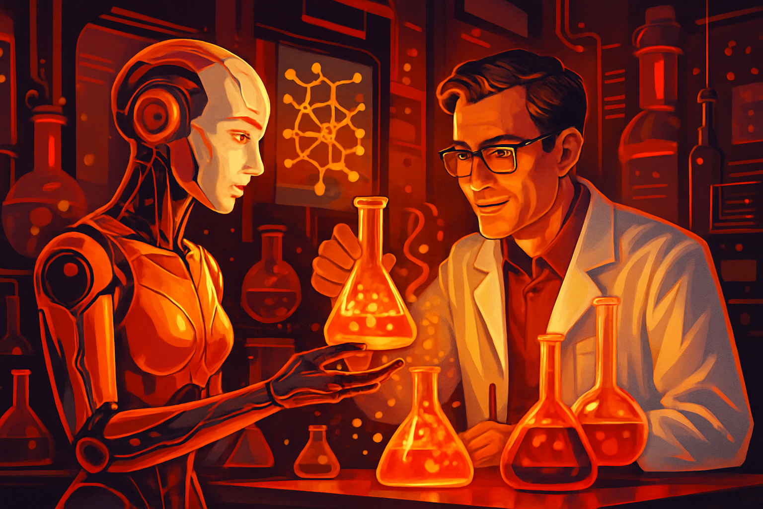 GPT-5.4 et Maria : l'IA redéfinit la chimie médicinale