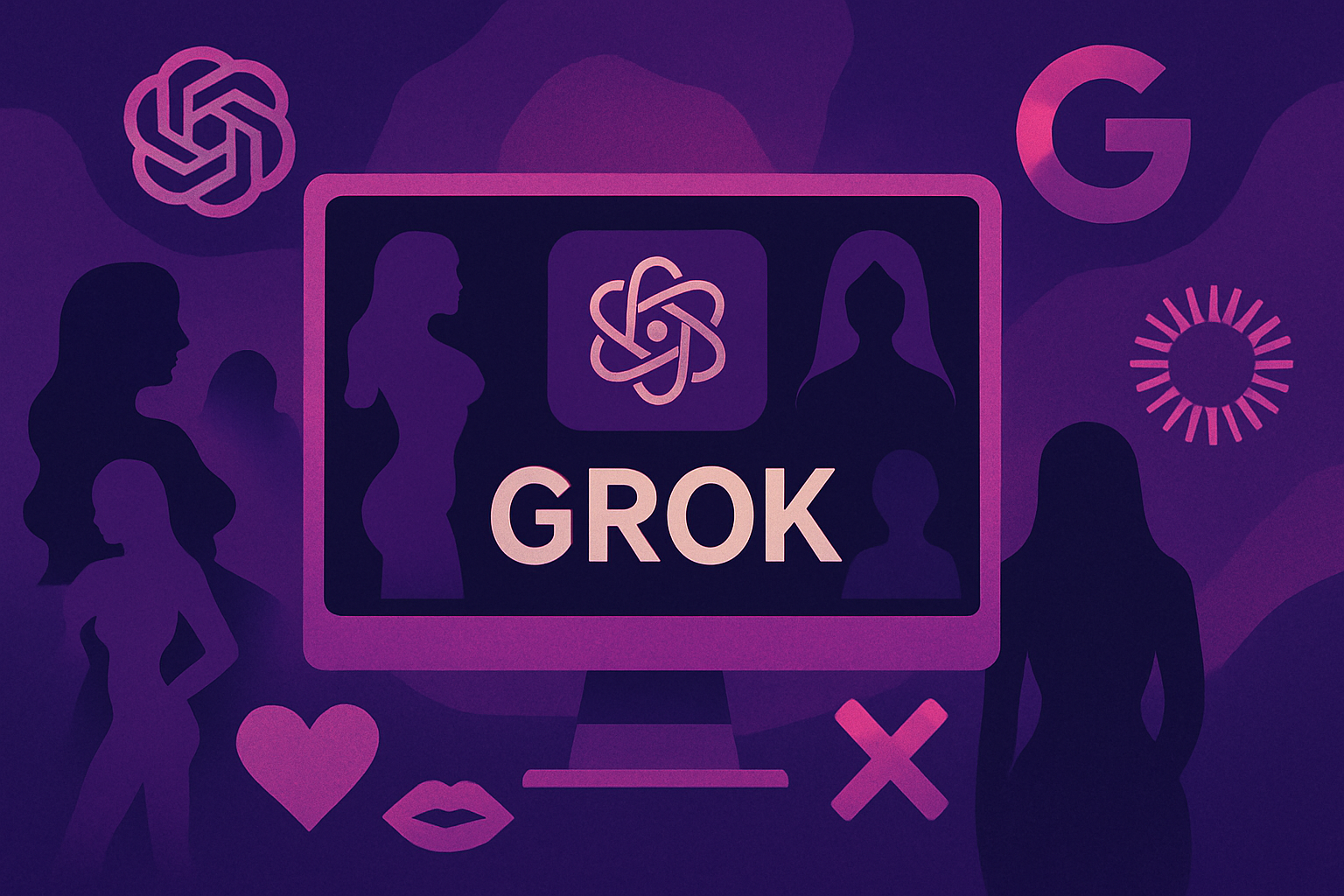 Grok AI : le trafic dominé par le contenu adulte