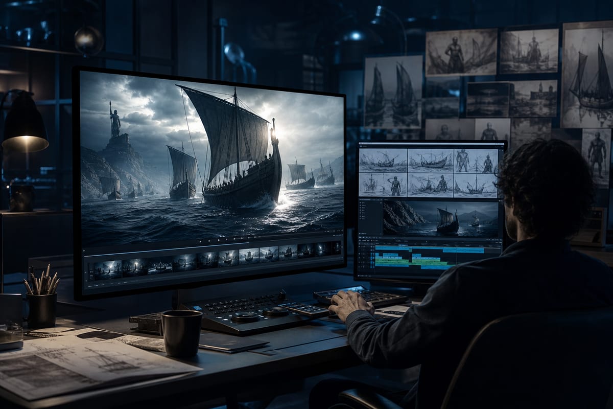 Grok publie 7 minutes de son Odyssey générée par IA