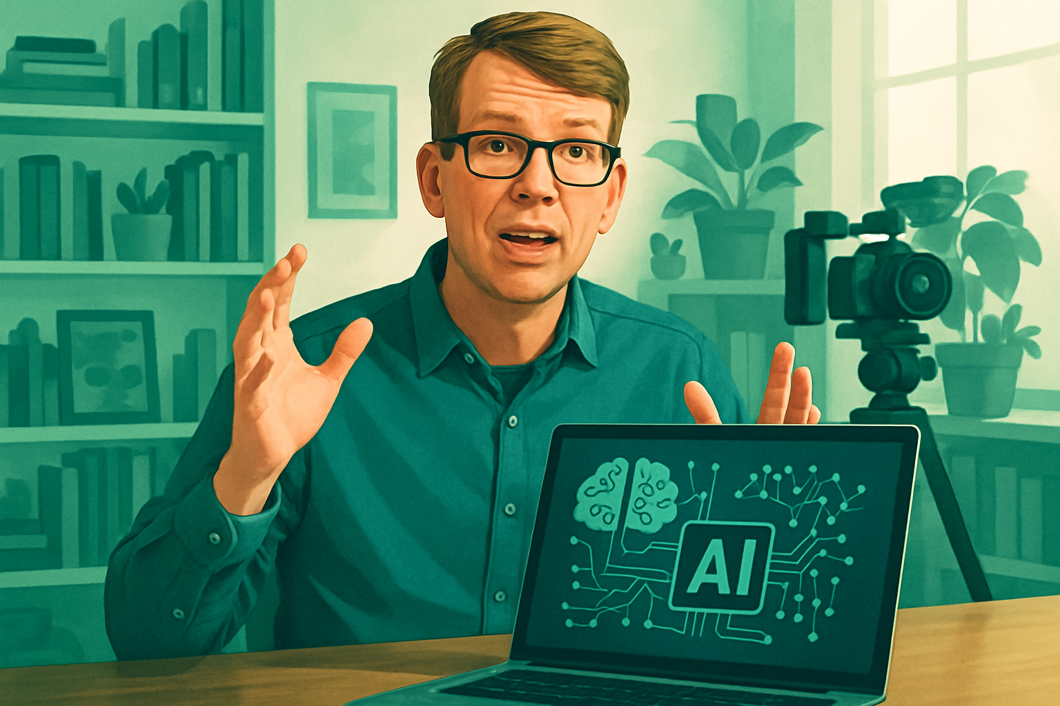 Hank Green redéfinit l'usage de l'IA pour les créateurs