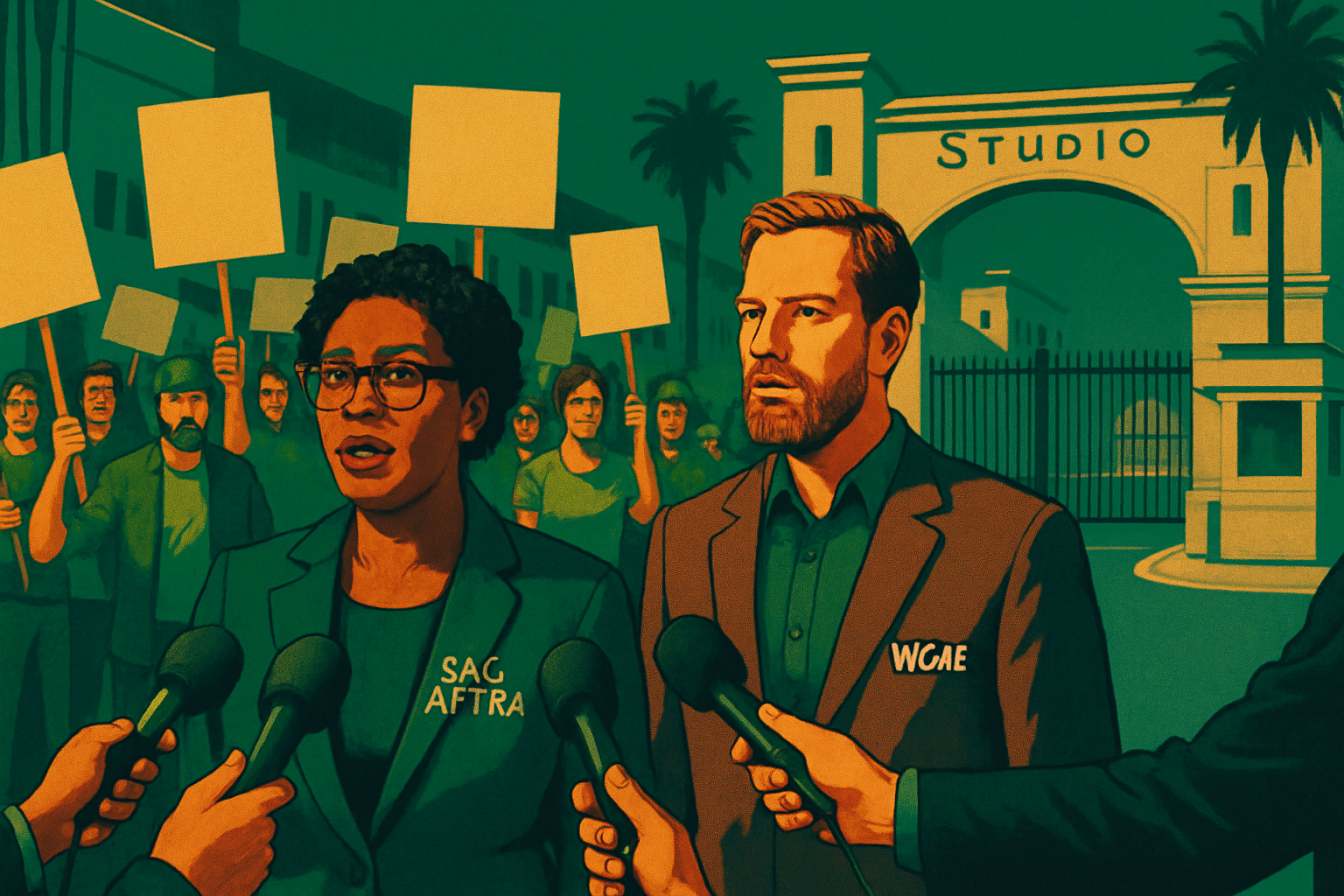 Hollywood : syndicats misent sur des garde-fous IA concrets