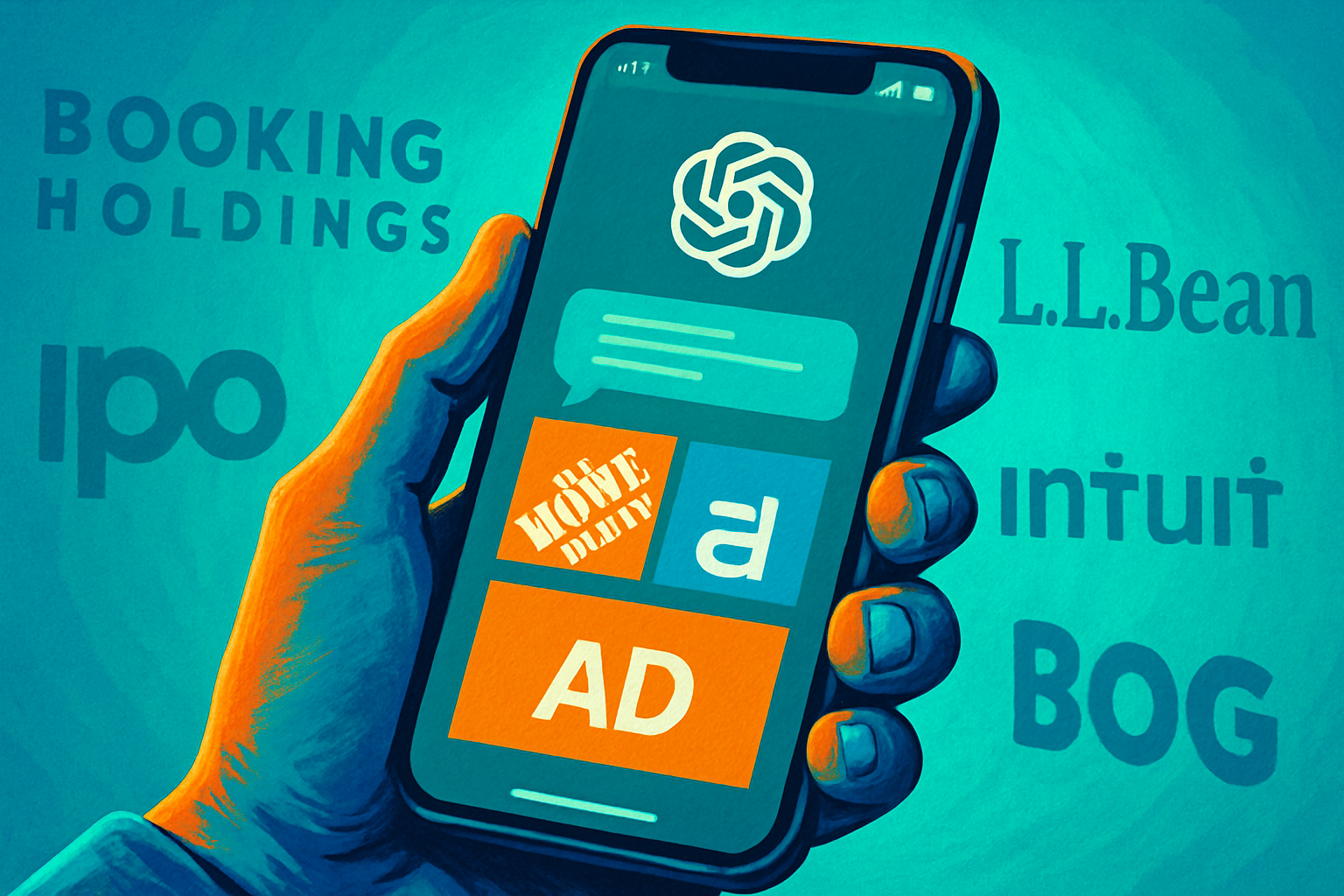 Brief IA : Home Depot et Intuit investissent massivement dans les pubs ChatGPT
