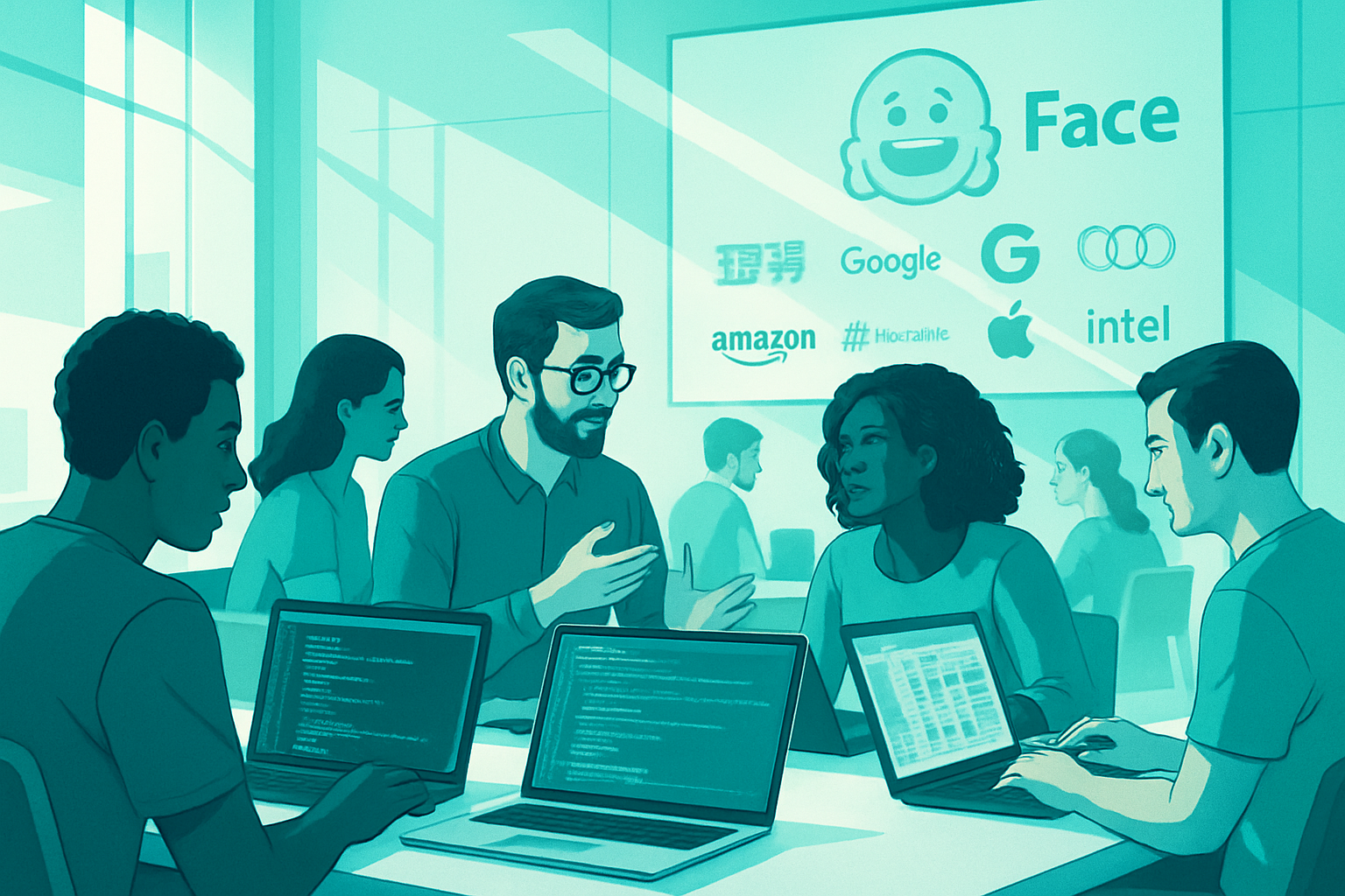 Hugging Face : l'IA open source séduit les géants du Fortune 500