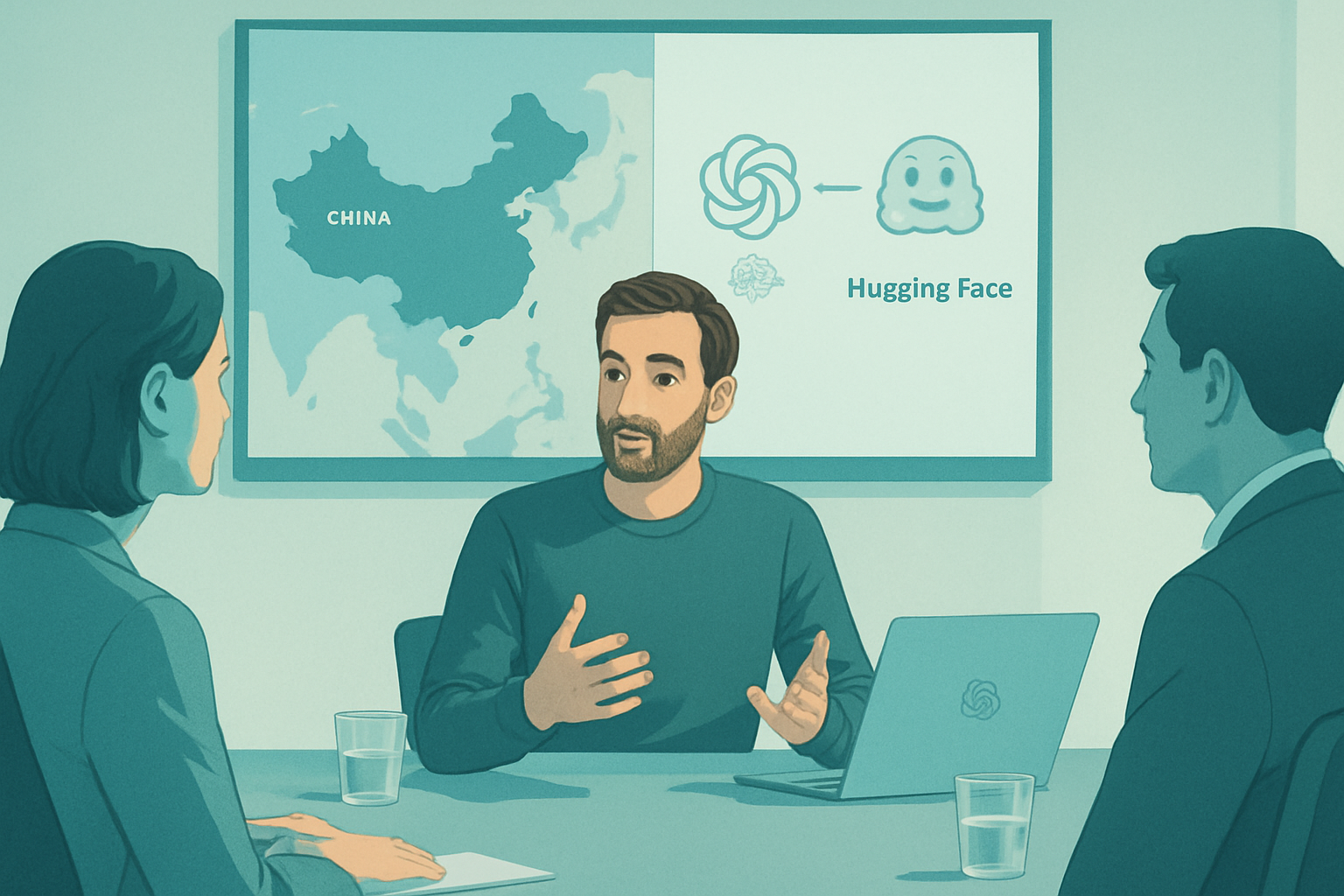 Hugging Face : la Chine devance les États-Unis dans la course à l'IA