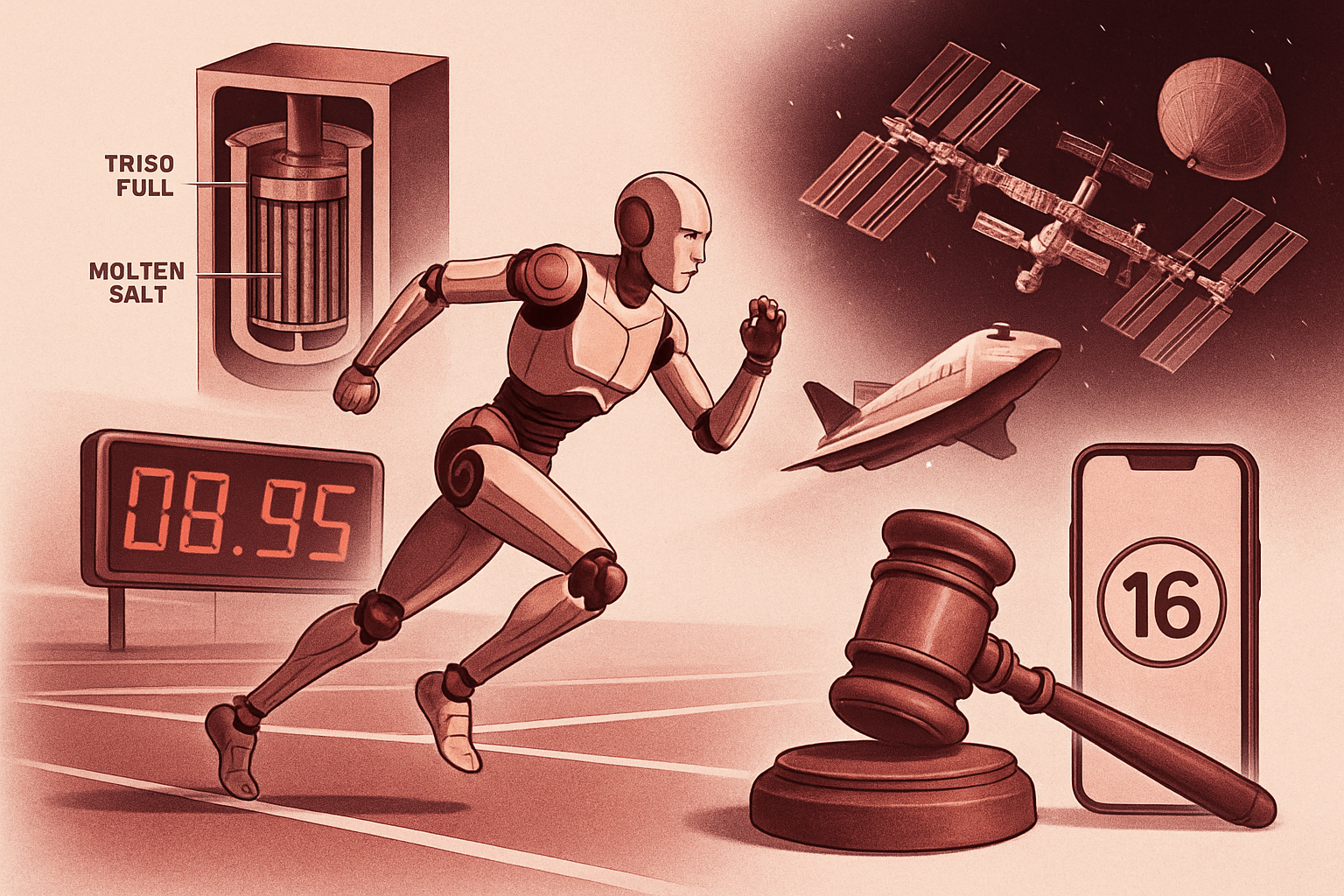 Brief IA : IA : amende RGPD record, robots sprinteurs, nucléaire modulaire