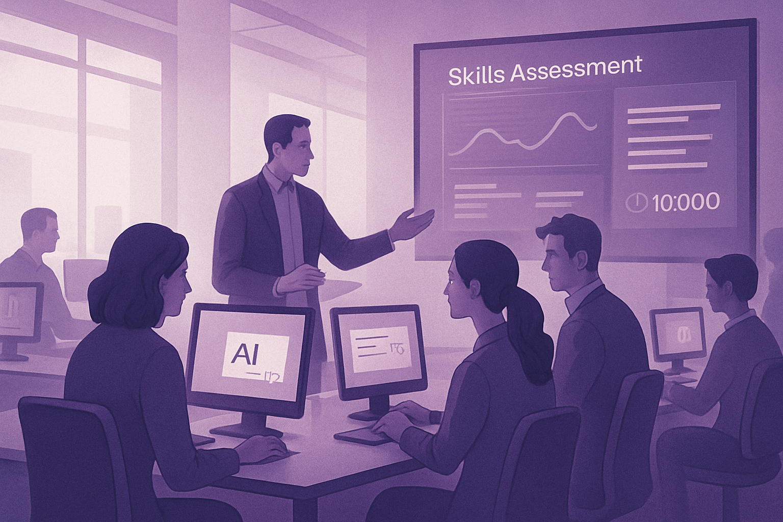 Brief IA : IA au travail : usage en hausse, formation freinée par le temps