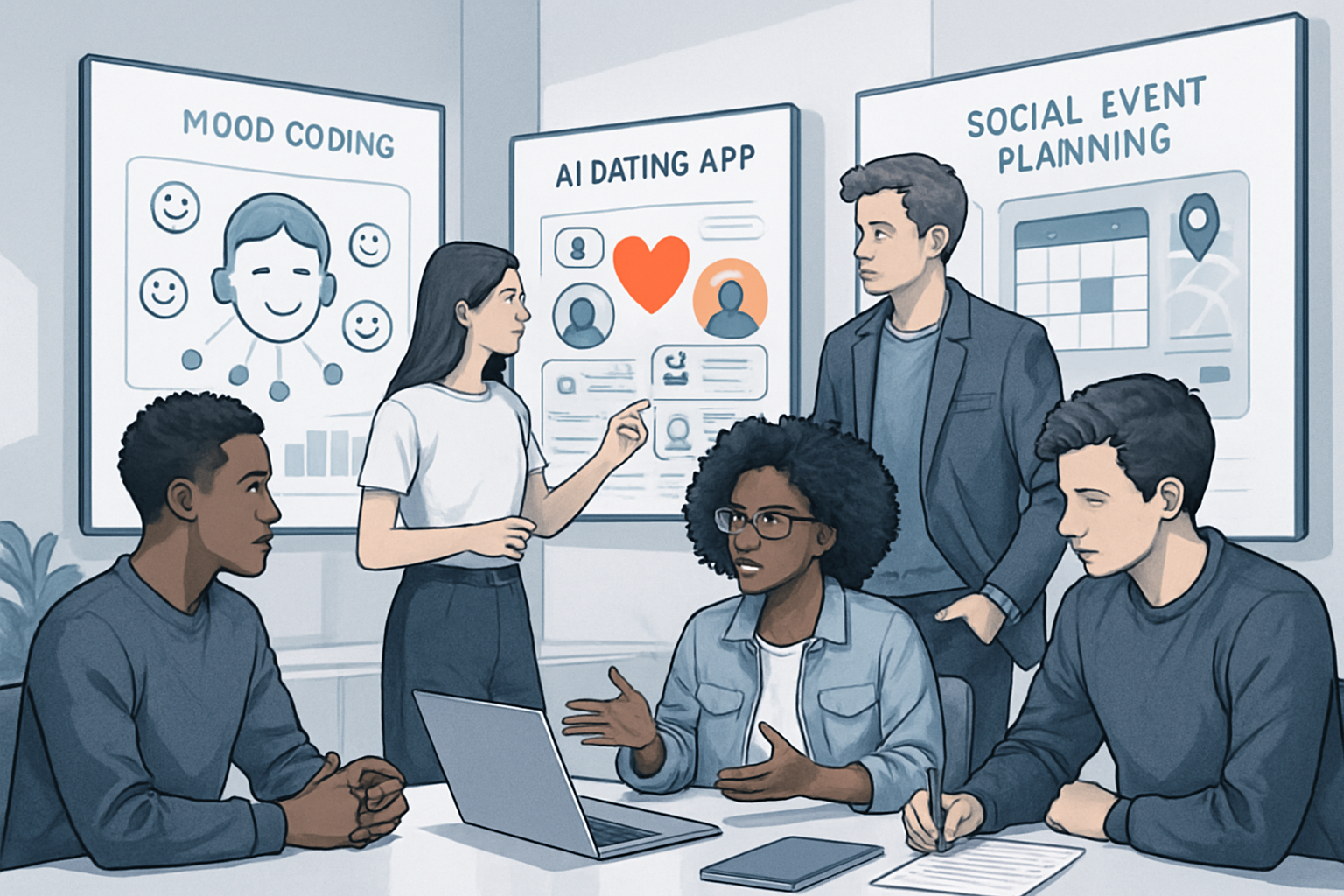 IA et codage d'ambiance : l'avenir des réseaux sociaux