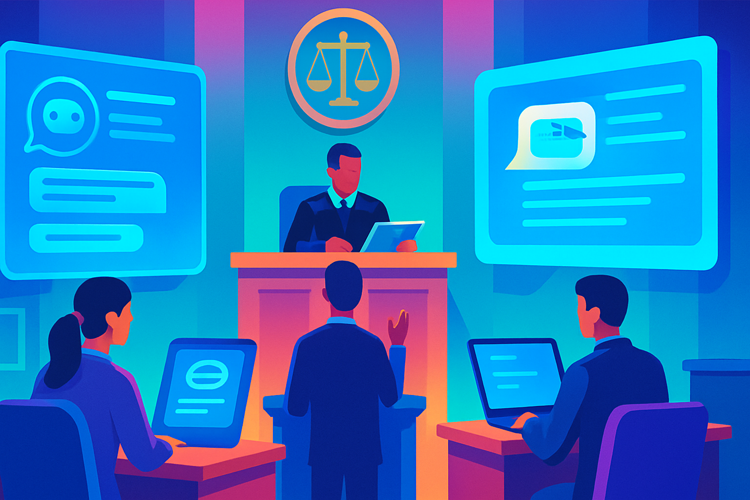 Brief IA : IA et justice : l'afflux de poursuites met les tribunaux à l'épreuve