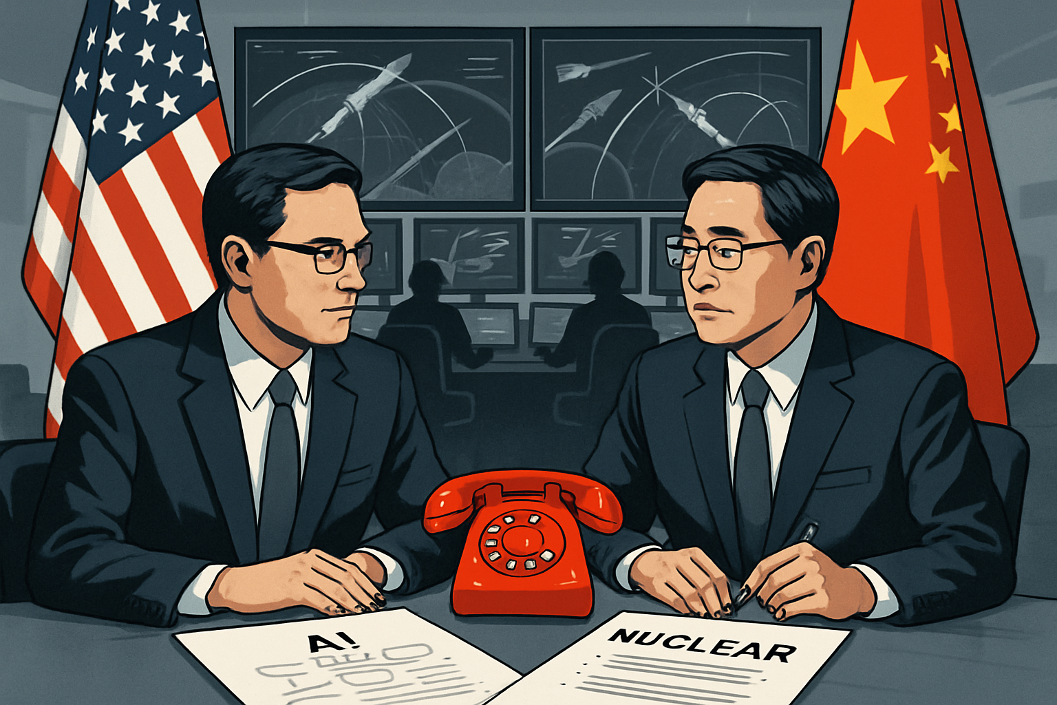 IA et nucléaire : des experts US-Chine veulent des lignes rouges