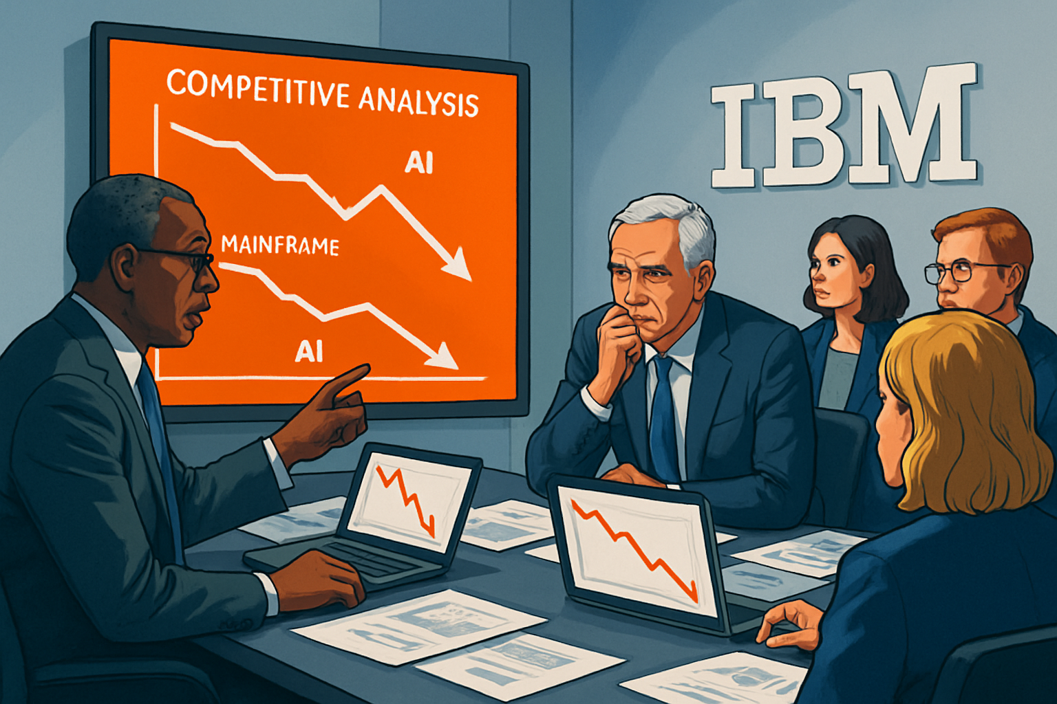 IBM en difficulté : mainframes menacés et IA en crise