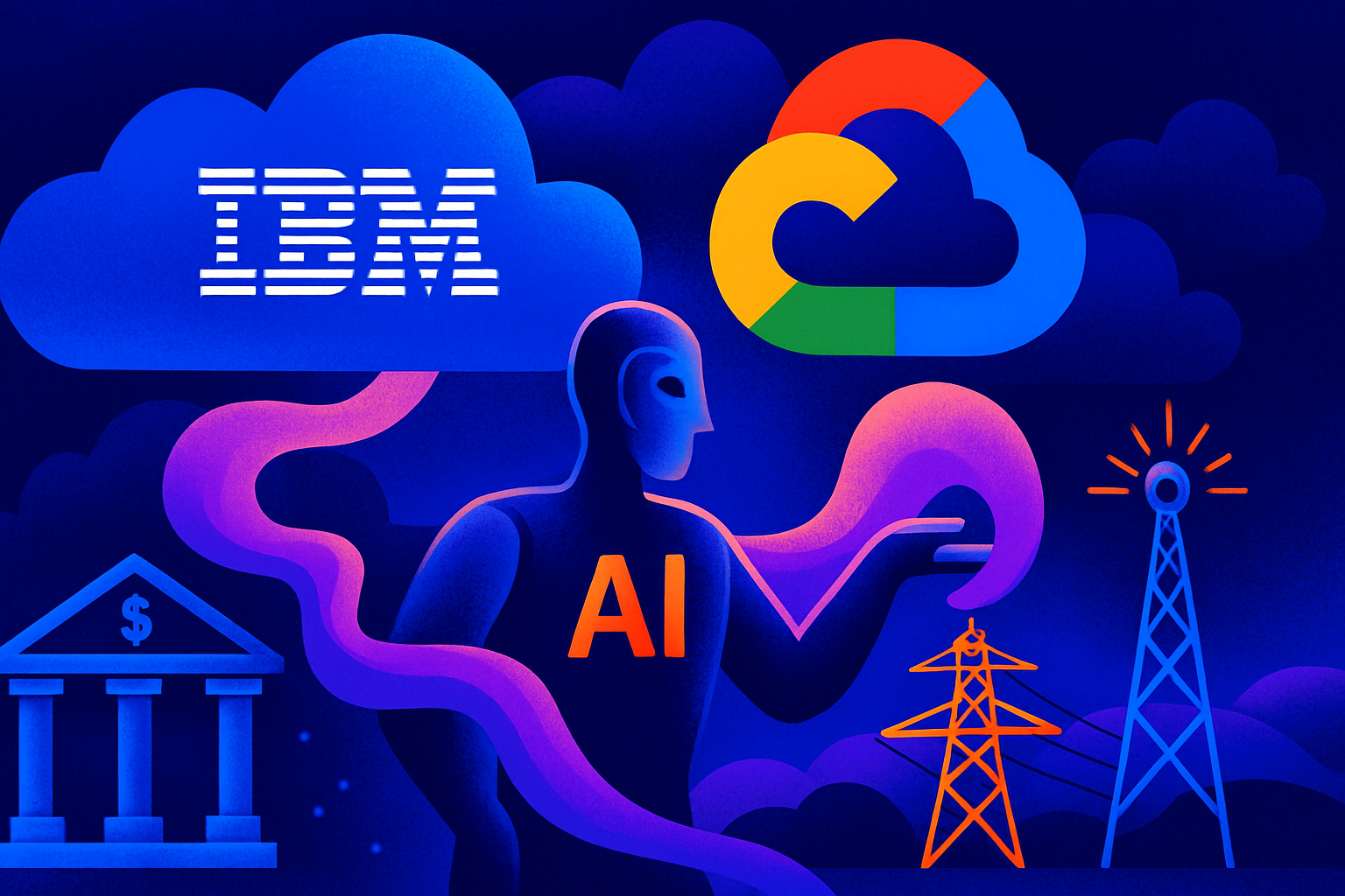 Brief IA : IBM et Google Cloud : alliance pour l'IA en entreprise