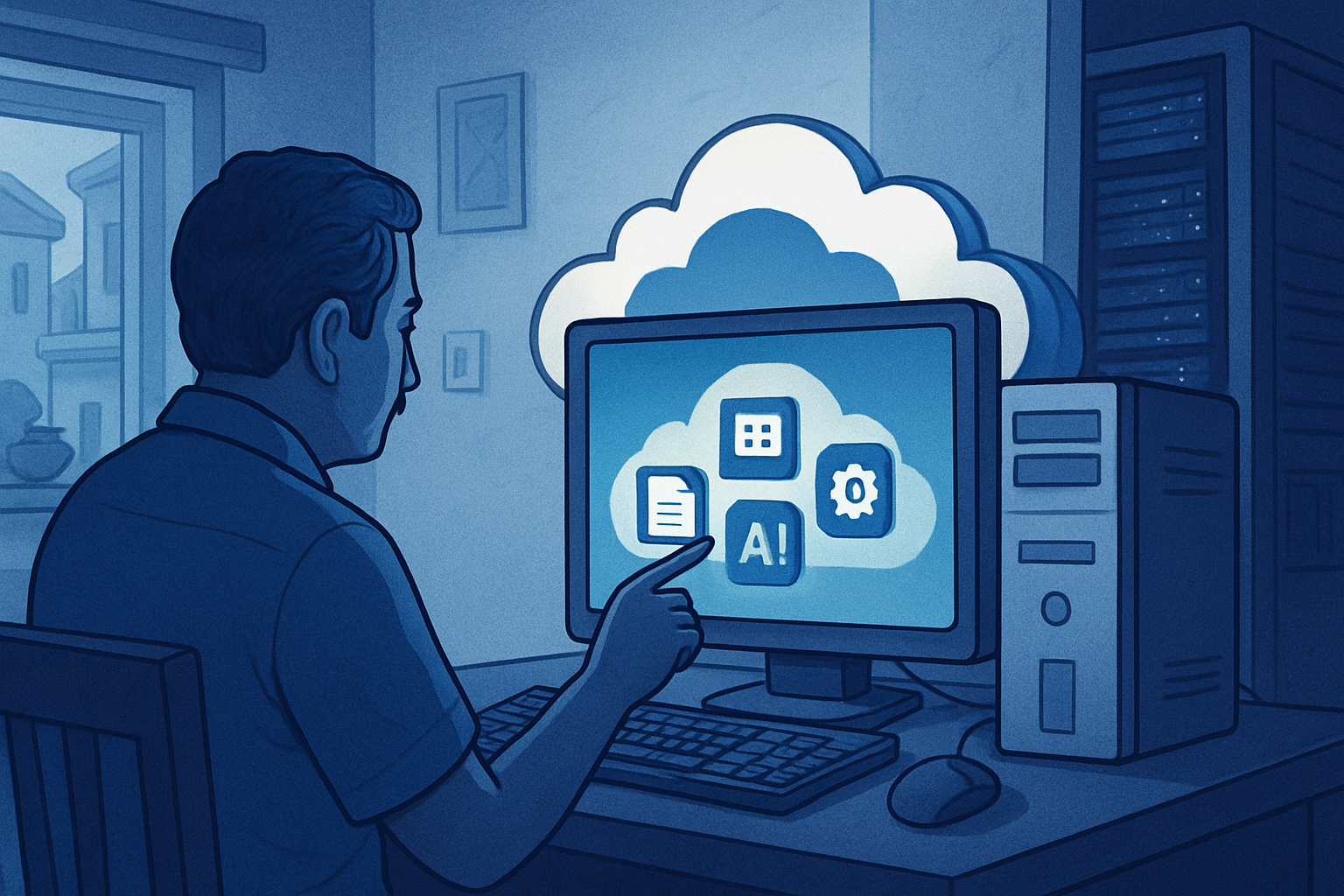 Brief IA : Inde : JioPC accessible à tous, PC cloud « IA » dès ₹1,000