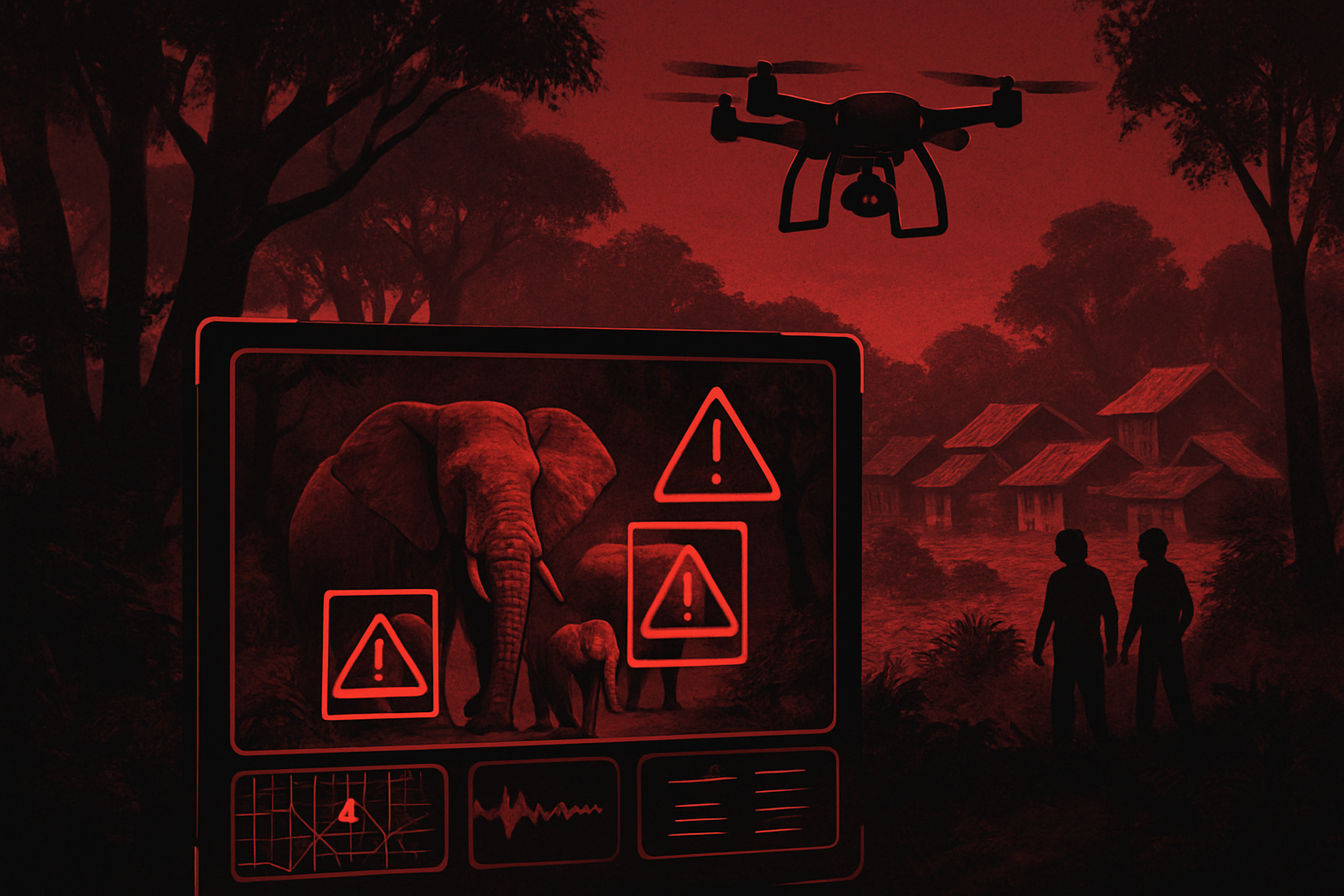 Inde : l'IA protège éléphants et humains des collisions