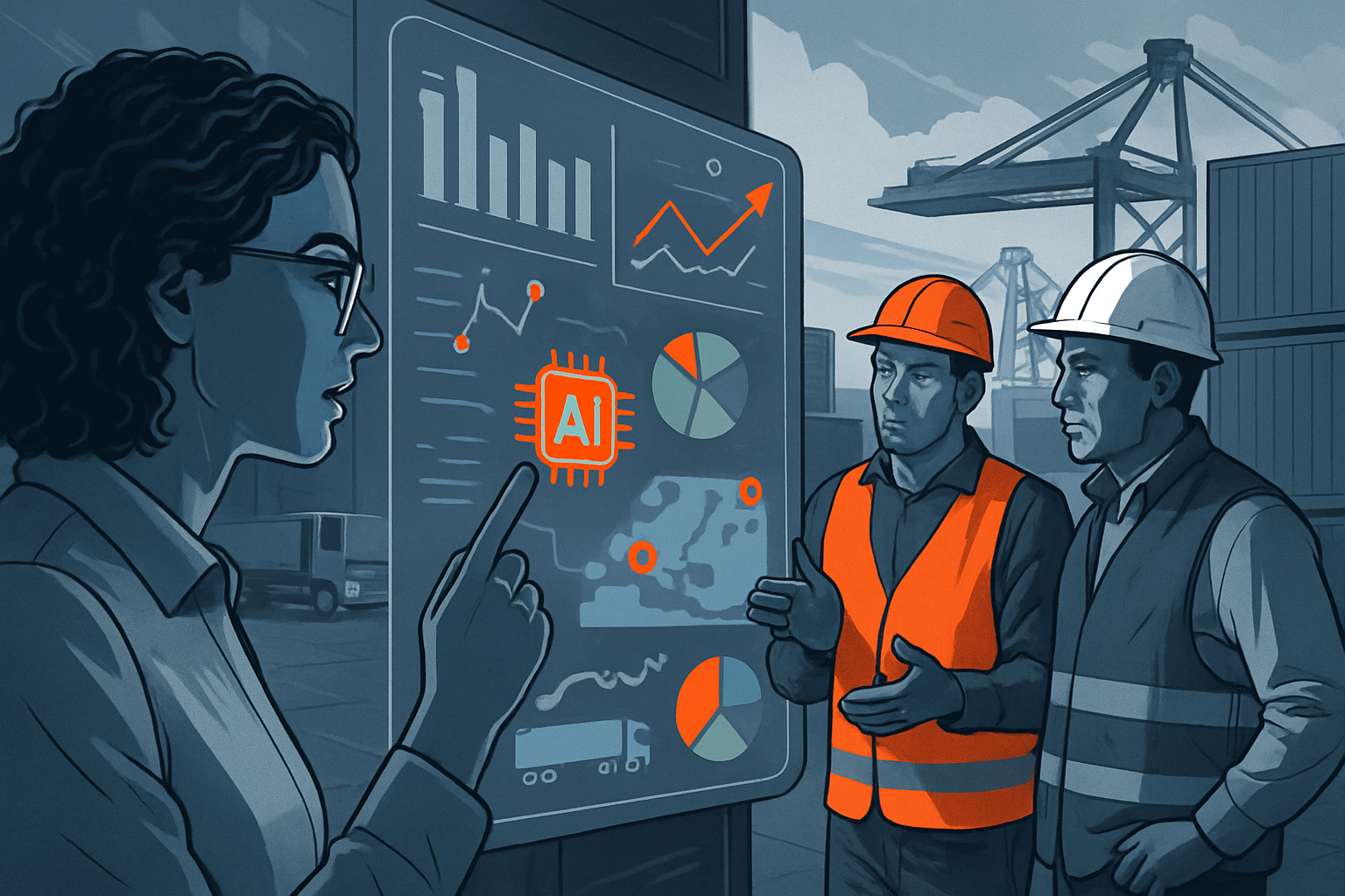 Ingénieurs déployés en avant : la clé de l'innovation logistique