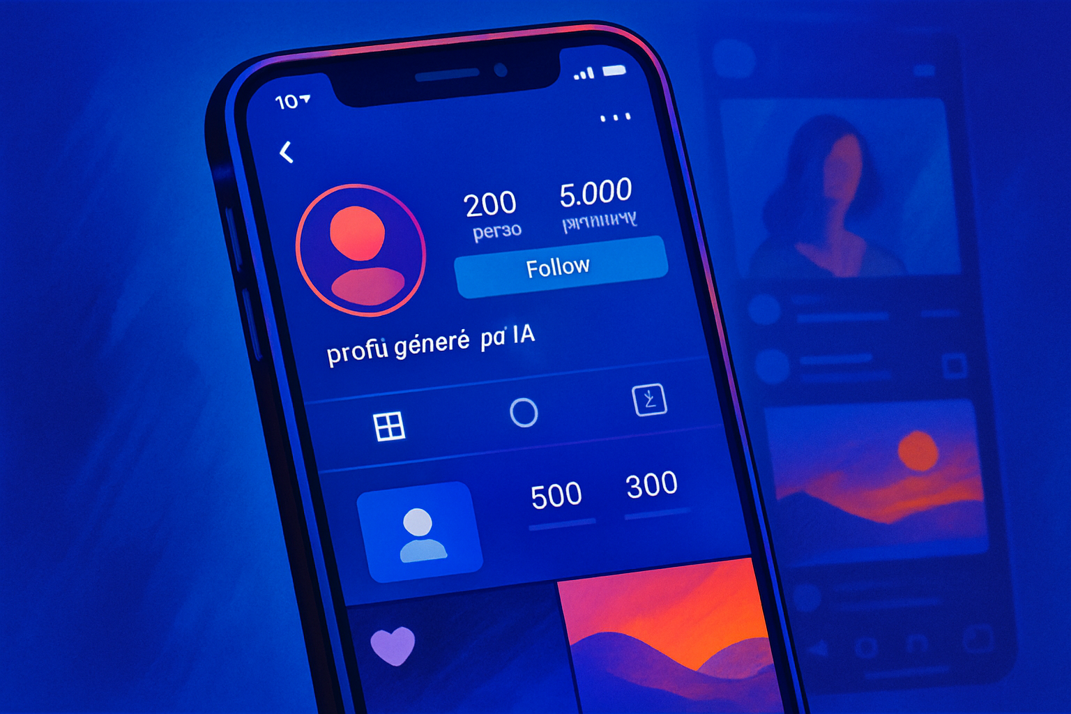 Instagram impose le label profil généré par IA