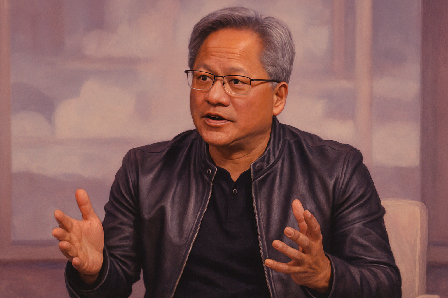Jensen Huang : 0 % de risque existentiel lié à l’IA