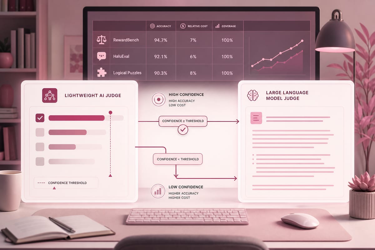 JEV, un juge IA low-cost qui sait douter