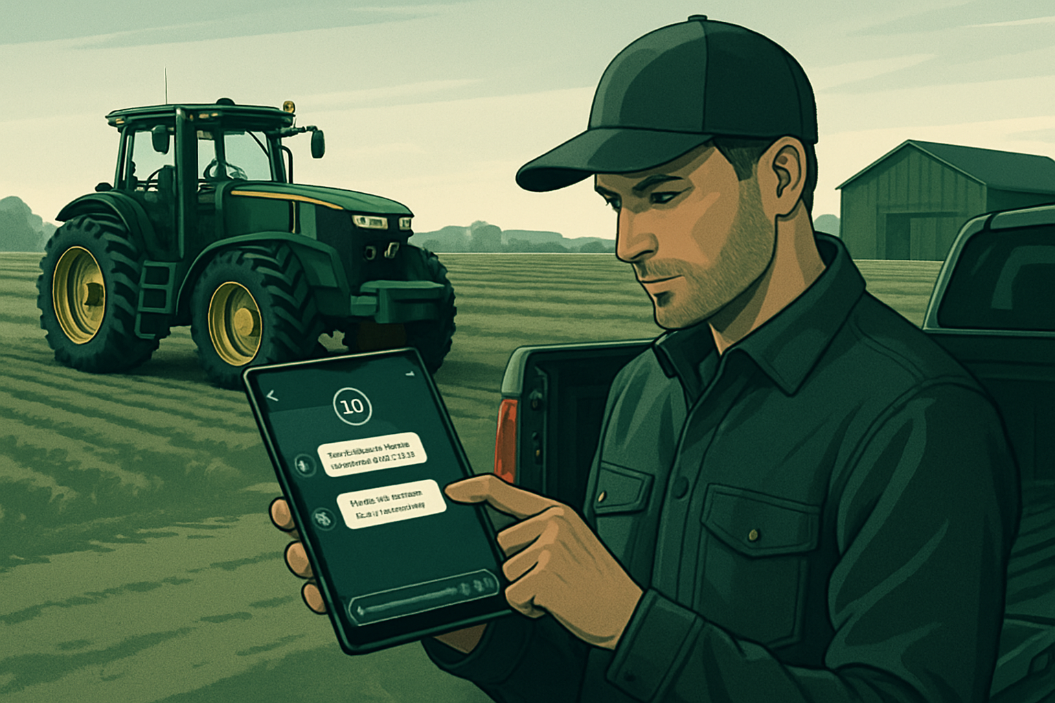 John Deere teste un assistant IA et publie un pacte données