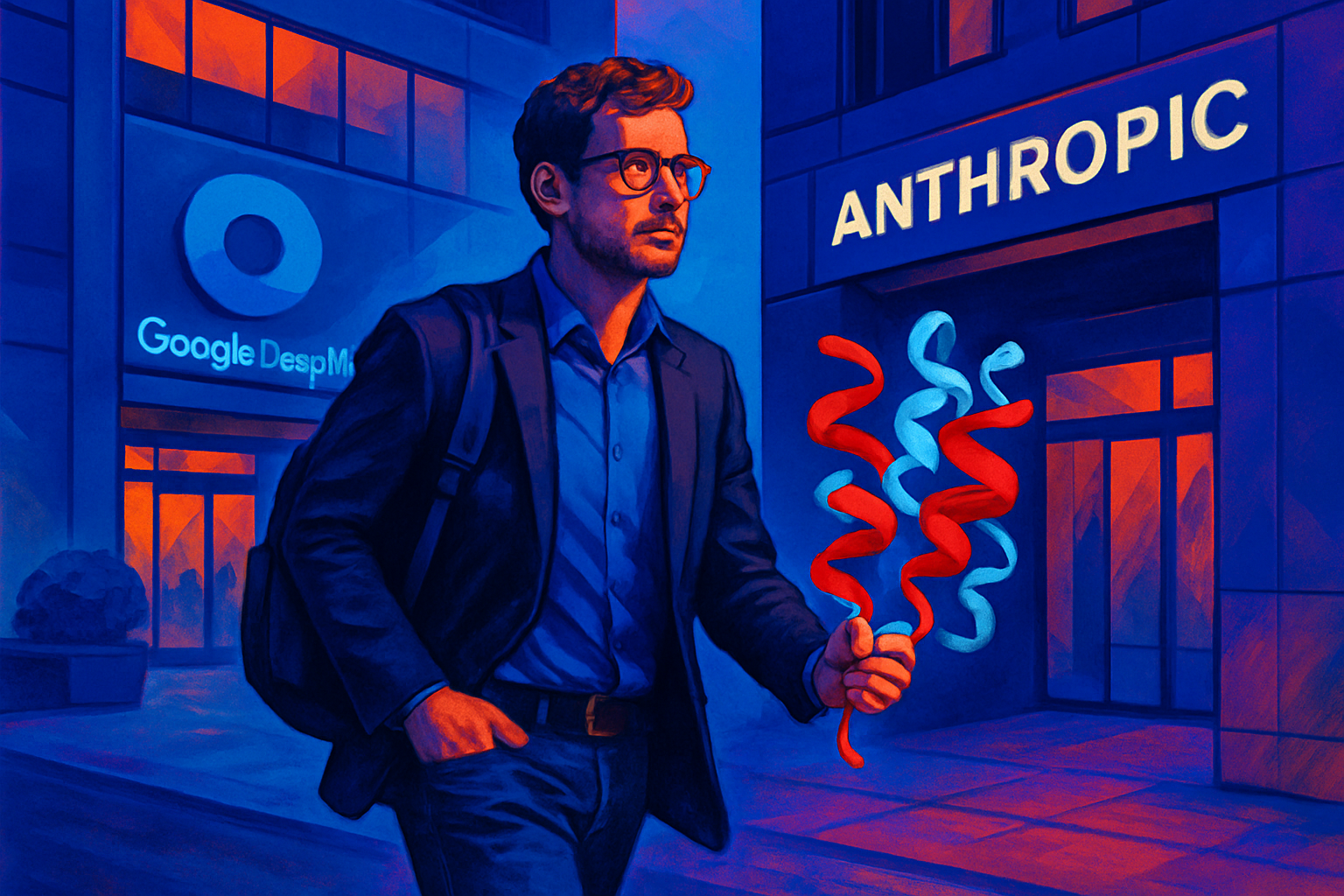 Brief IA : John Jumper quitte Google DeepMind pour Anthropic après un Nobel