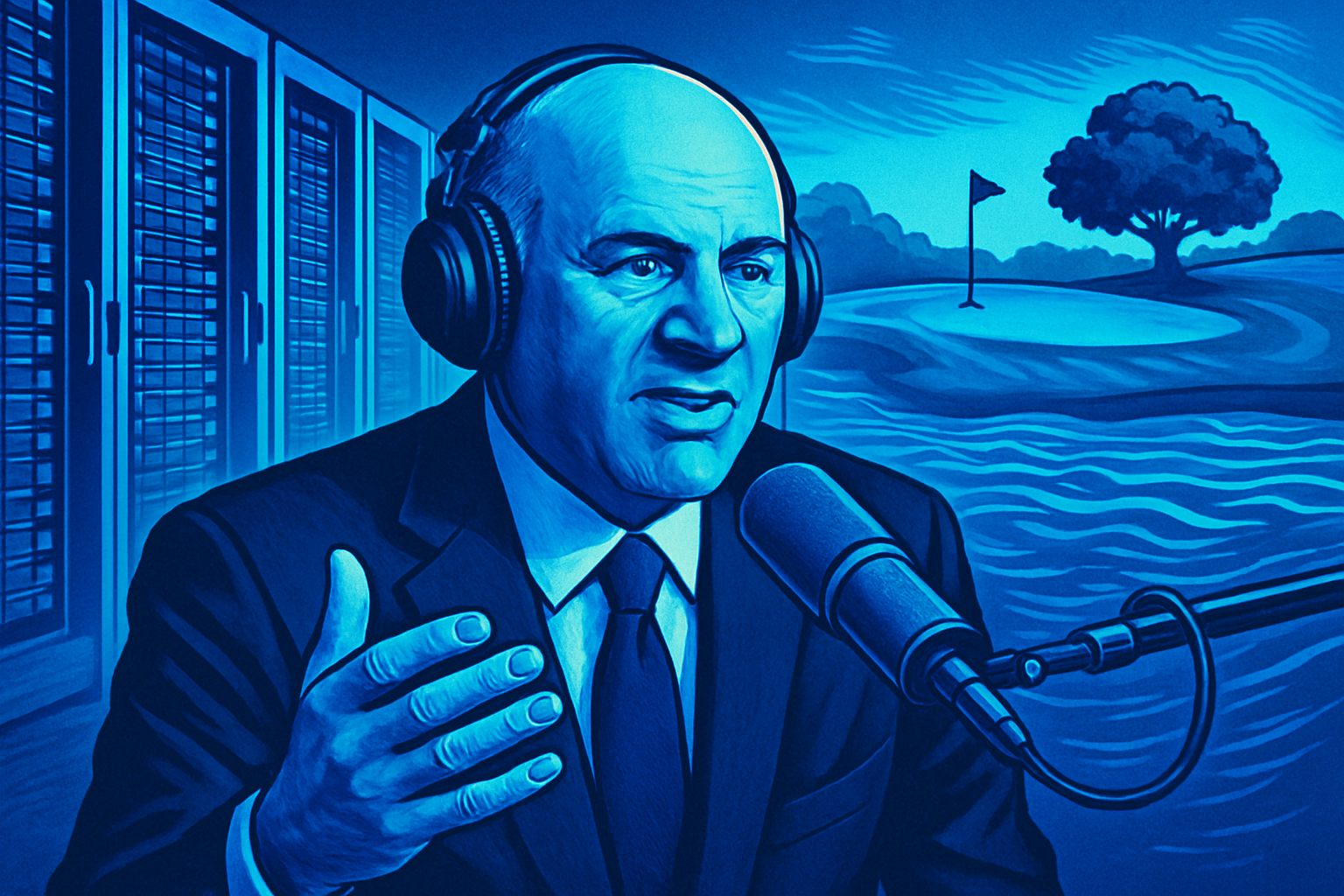 Kevin O'Leary : centres de données IA comme des golfs