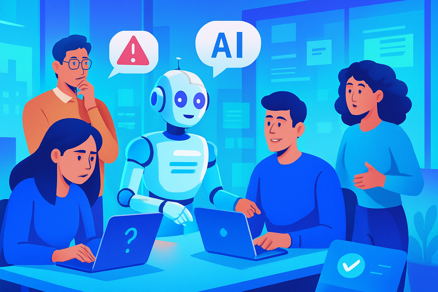 Brief IA : L'IA au travail : une efficacité remise en question par Workday