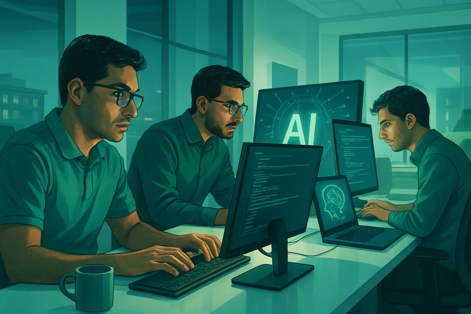 L'IA bouscule la tech : pros sacrifient leurs loisirs