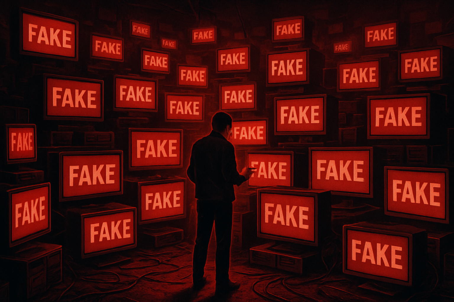 L'IA et l'asymétrie des fausses informations : un défi exponentiel