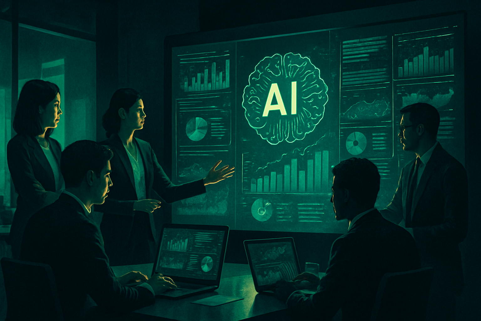 L'IA, moteur essentiel de la compétitivité des entreprises modernes