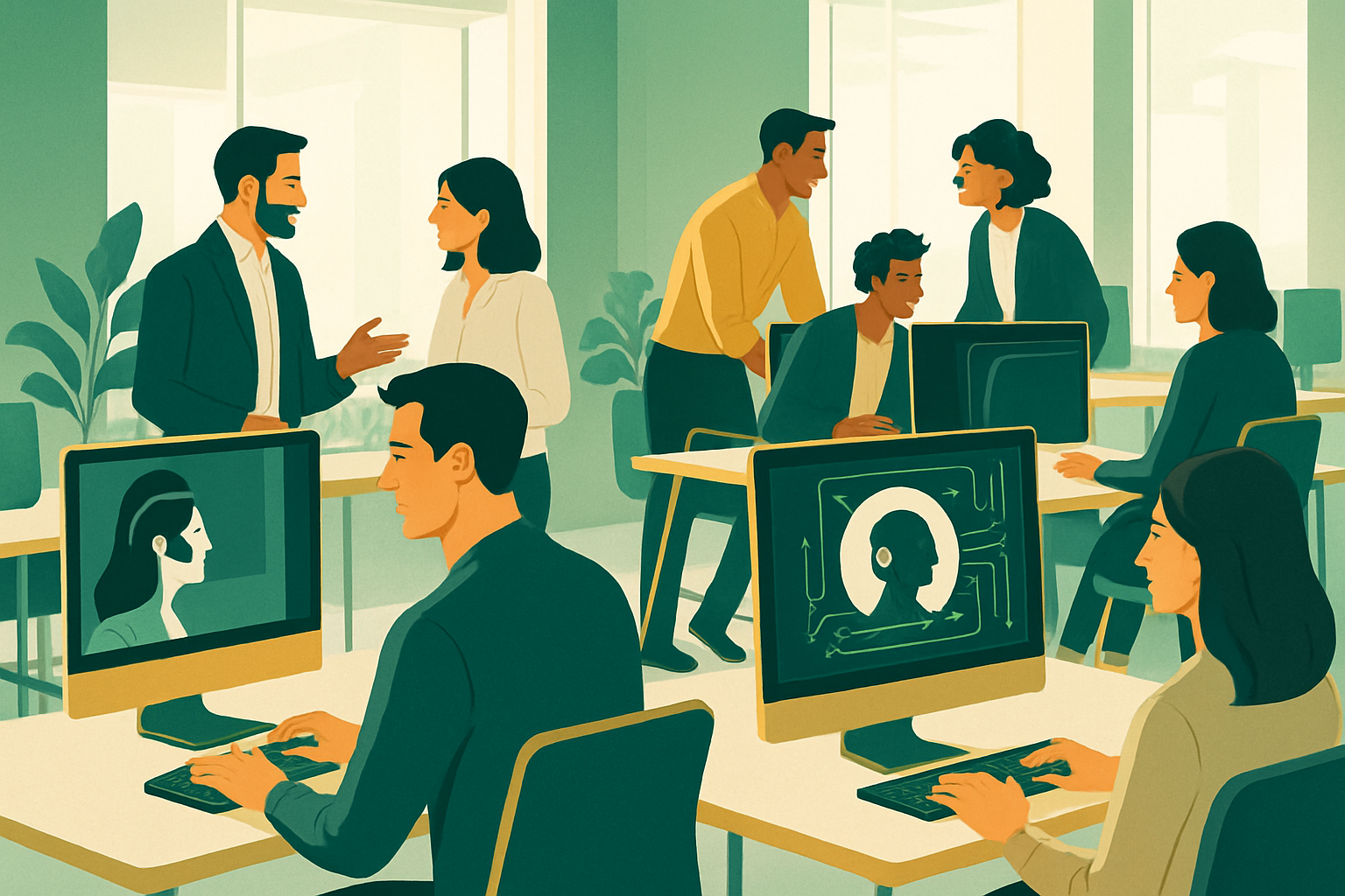 L'IA remplace les collègues : un bouleversement au travail
