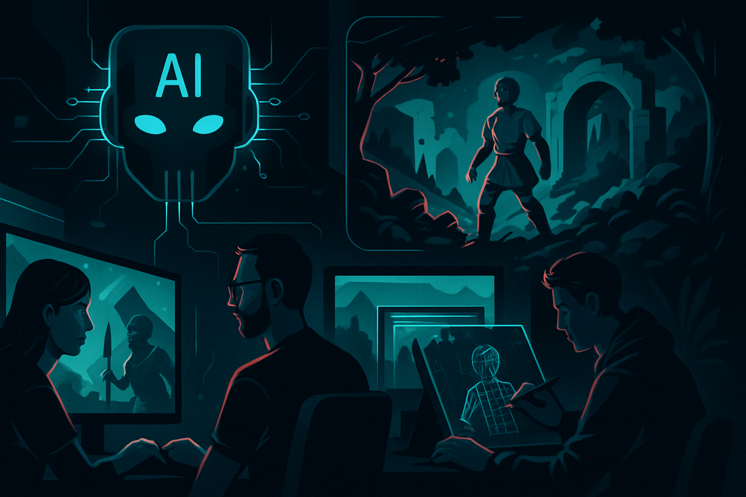 Brief IA : L'IA révolutionne le développement de jeux vidéo