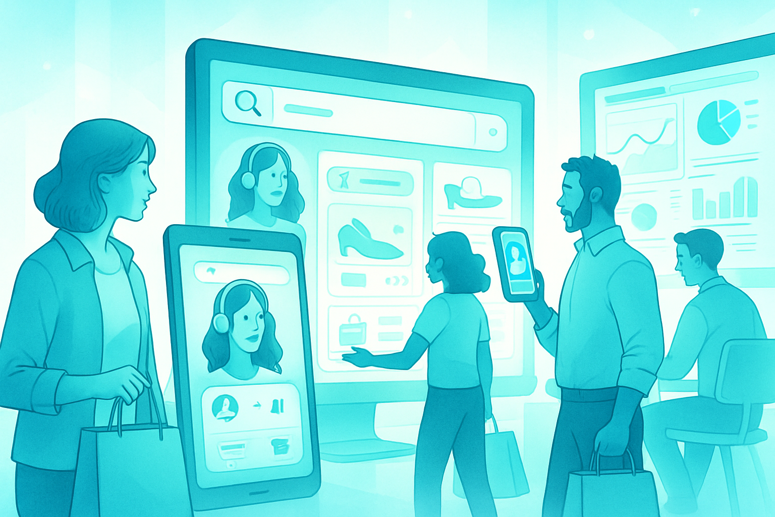 L'IA révolutionne le shopping en ligne : un essor fulgurant
