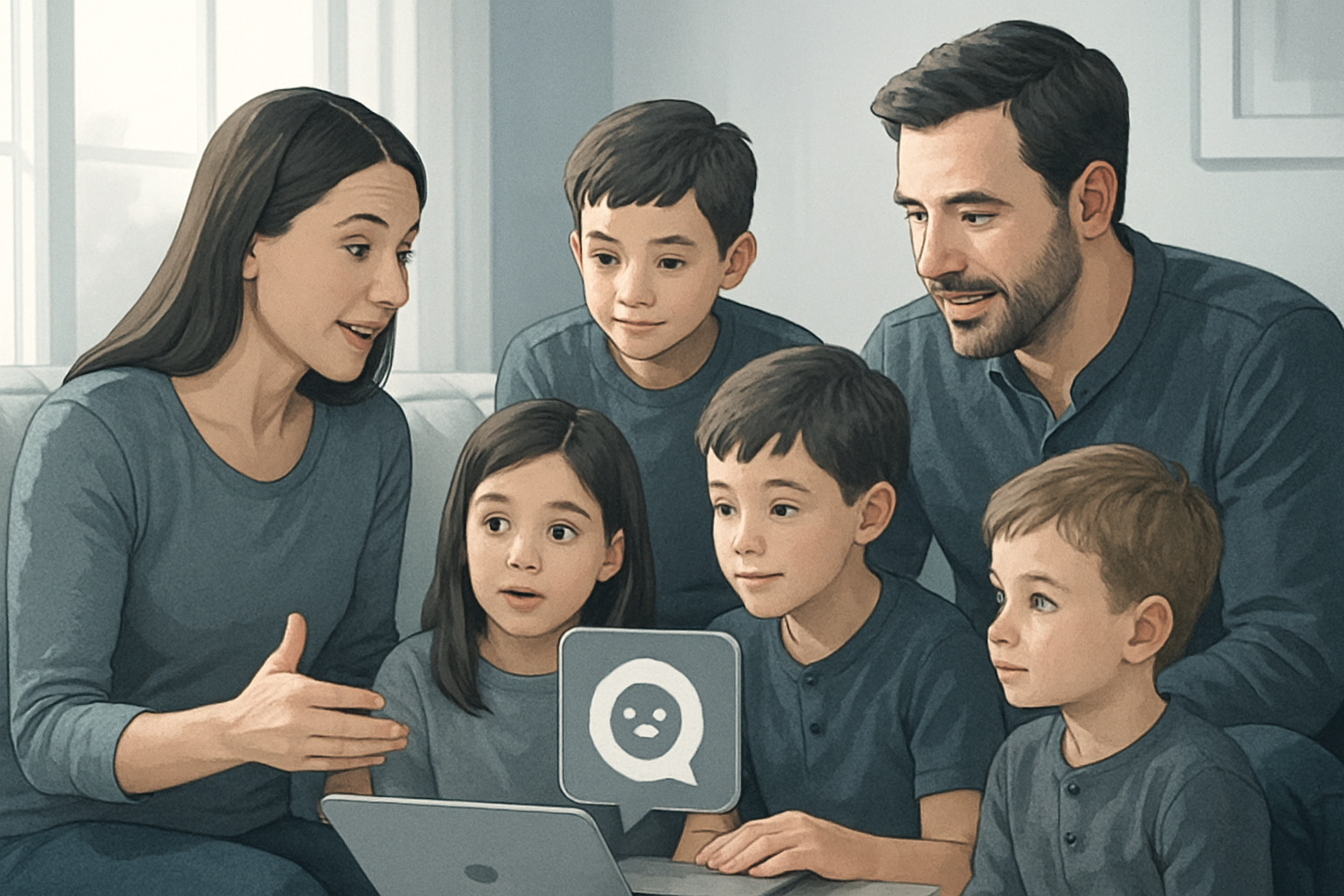 Brief IA : L'IA, un allié familial : comment nous l'enseignons à nos enfants