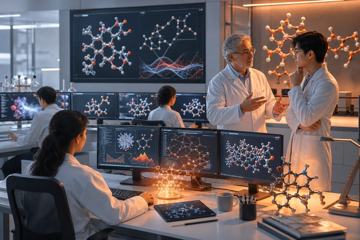 Brief IA : L’intelligence artificielle bouleverse la recherche en chimie