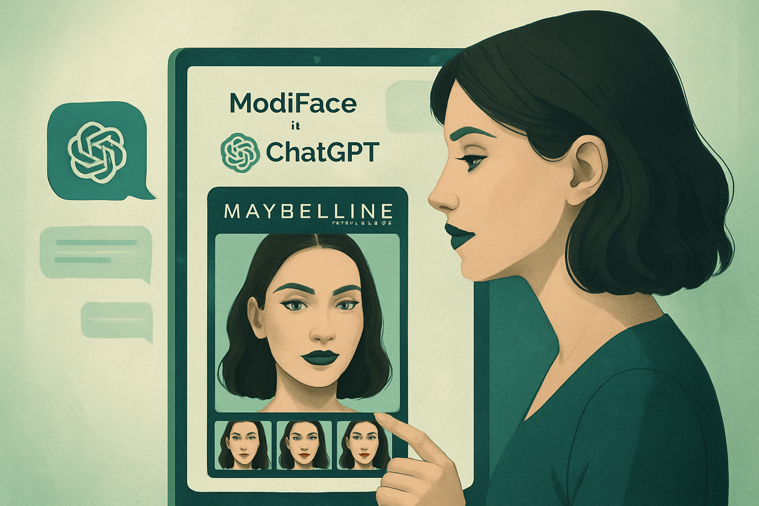 Brief IA : L'Oréal et OpenAI : le maquillage Maybelline s'invite dans ChatGPT